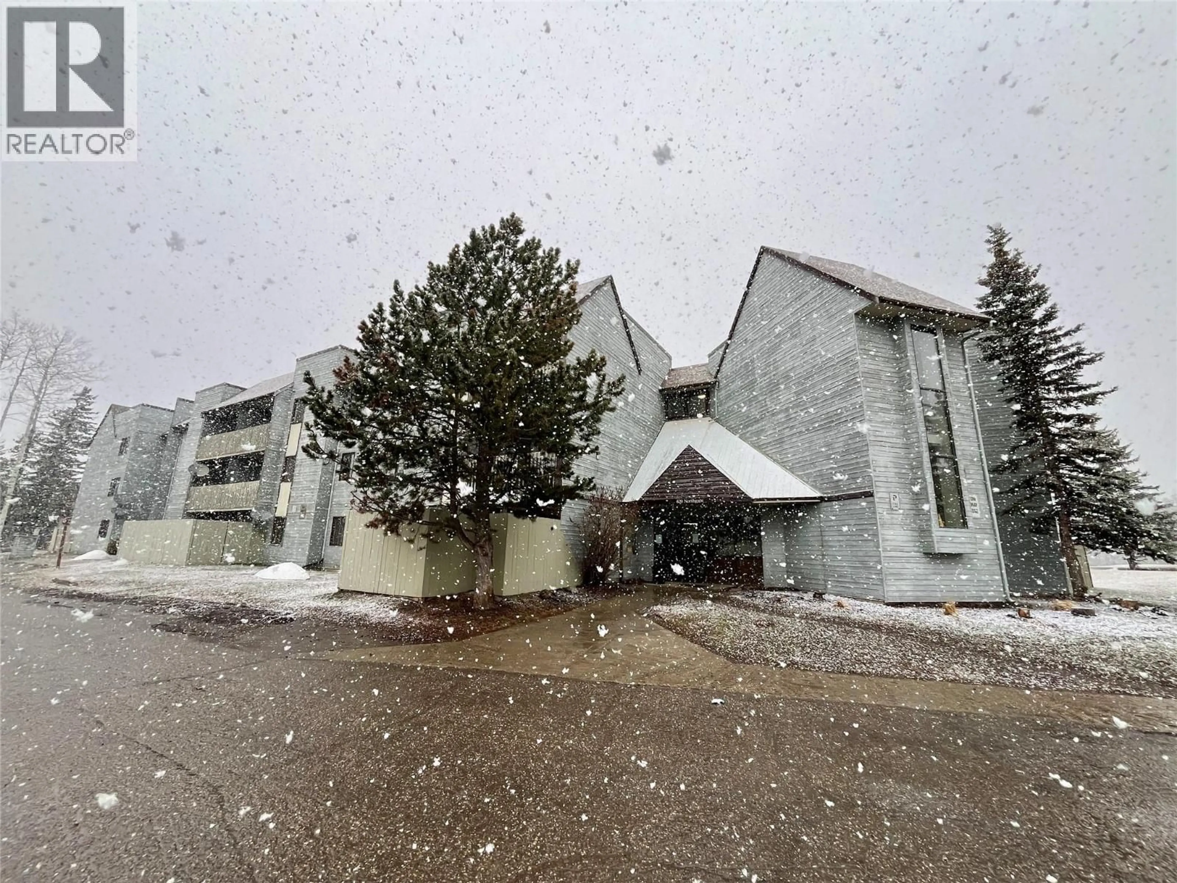 A pic from outside/outdoor area/front of a property/back of a property/a pic from drone, building for 106 - 320 NORTHGATE ROAD, Tumbler Ridge British Columbia V0C2W0