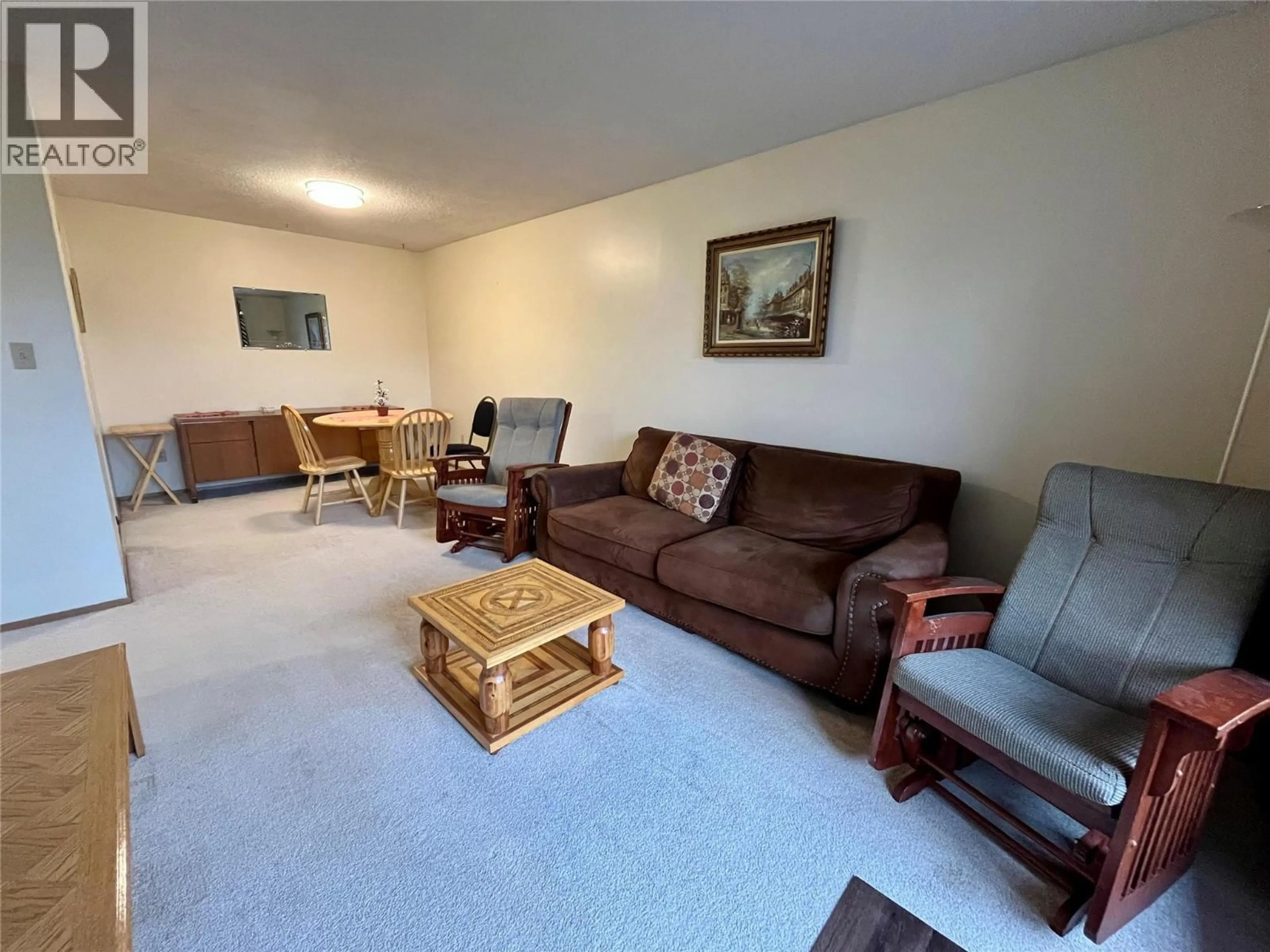 Living room with furniture, unknown for 106 - 320 NORTHGATE ROAD, Tumbler Ridge British Columbia V0C2W0