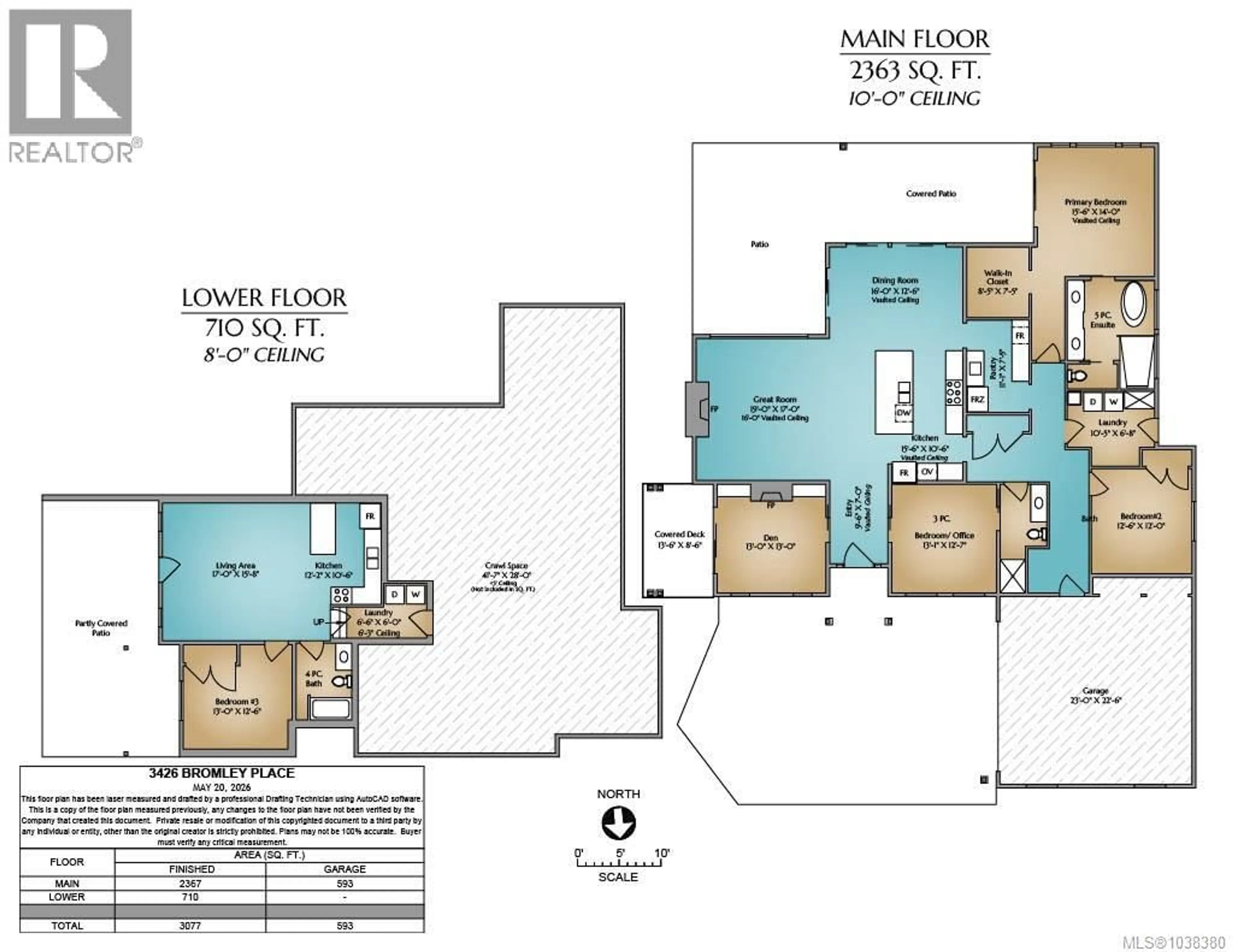 Floor plan for 3426 BROMLEY PLACE, Nanoose Bay British Columbia V9P9L8