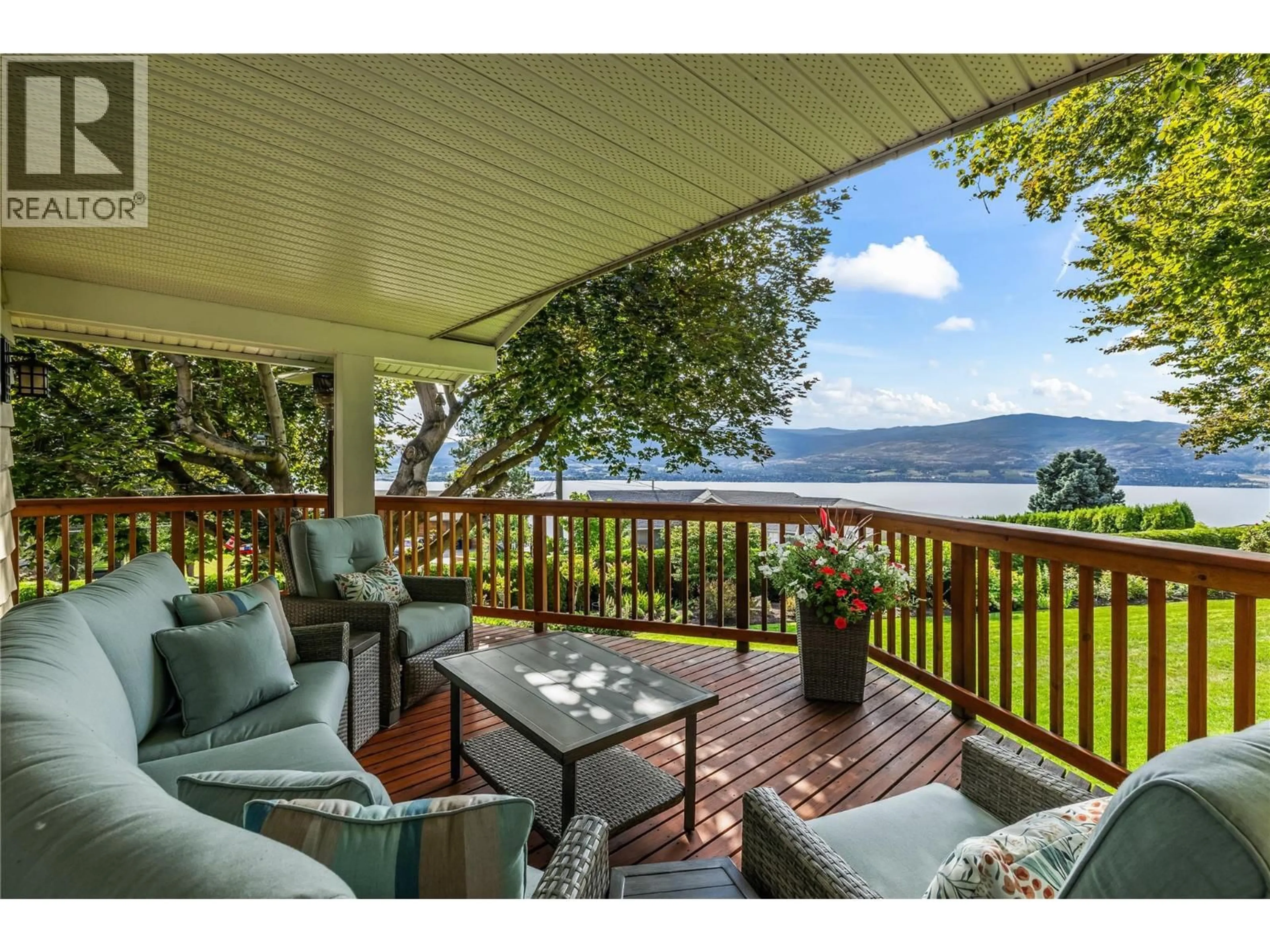Patio, water/lake/river/ocean view for 2919 COLLENS HILL ROAD, Kelowna British Columbia V1Z1P6