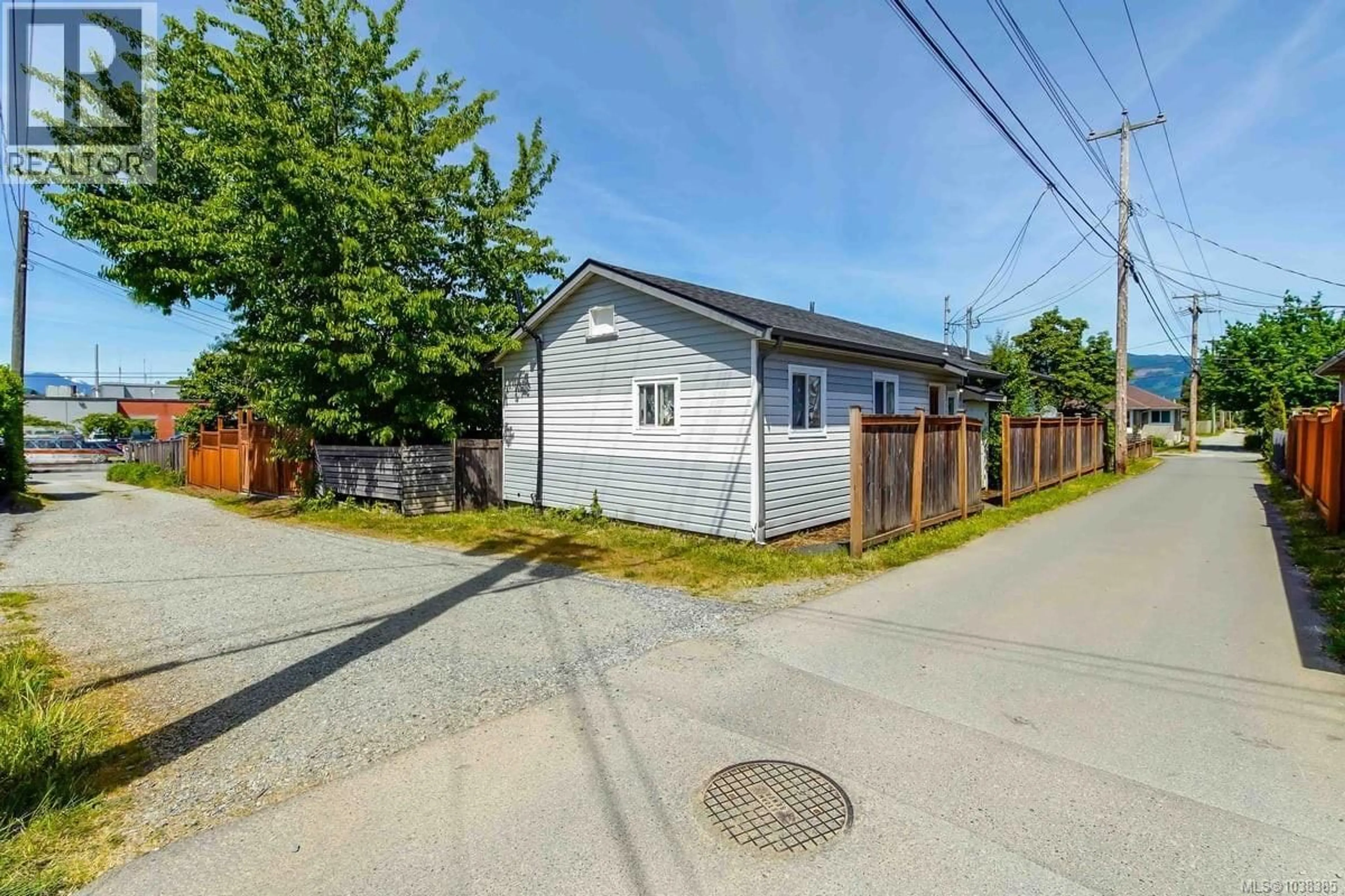 A pic from outside/outdoor area/front of a property/back of a property/a pic from drone, street for 4360 MORTON STREET, Port Alberni British Columbia V9Y3T7