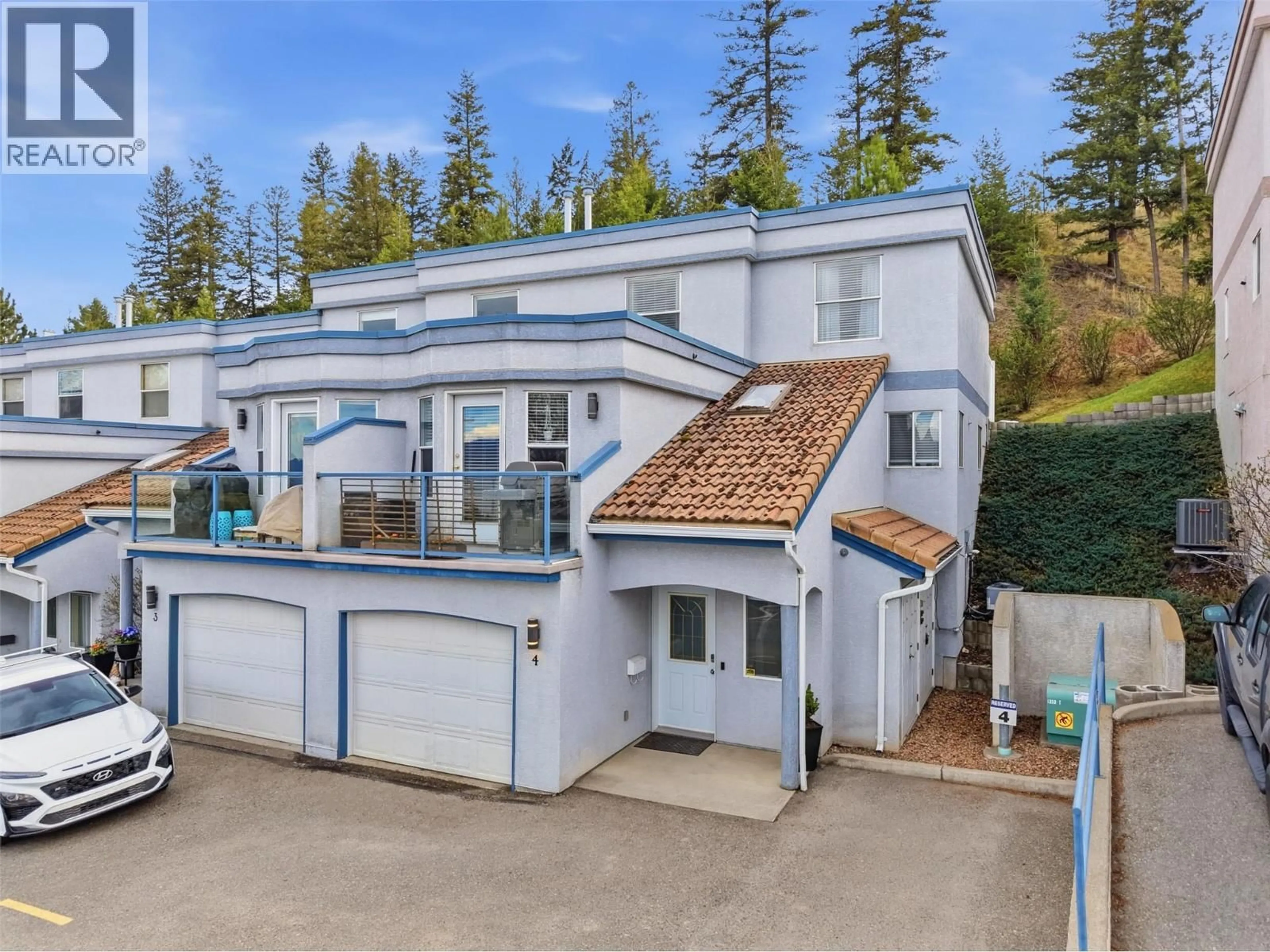 A pic from outside/outdoor area/front of a property/back of a property/a pic from drone, unknown for 4 - 245 WHISTLER DRIVE, Kamloops British Columbia V2E1W8