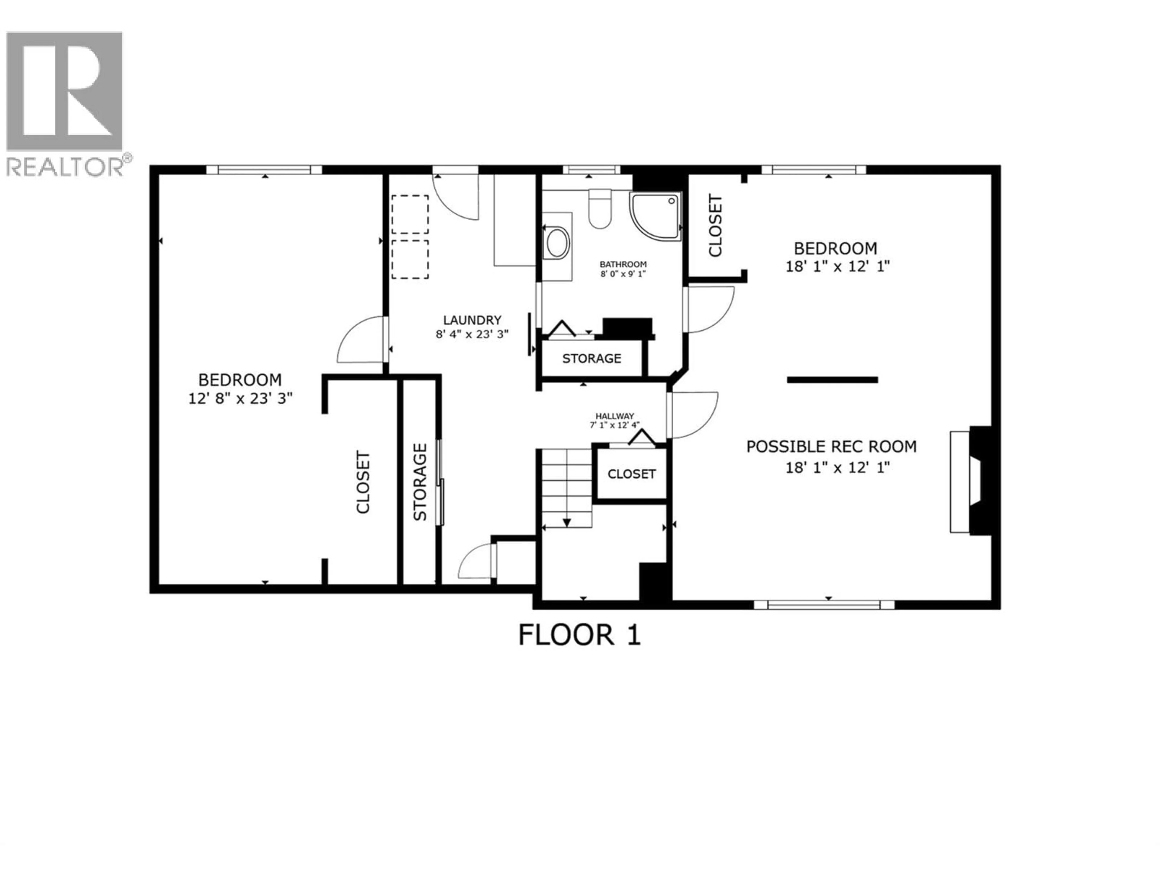 Floor plan for 3281 MCIVER ROAD, West Kelowna British Columbia V4T1G2