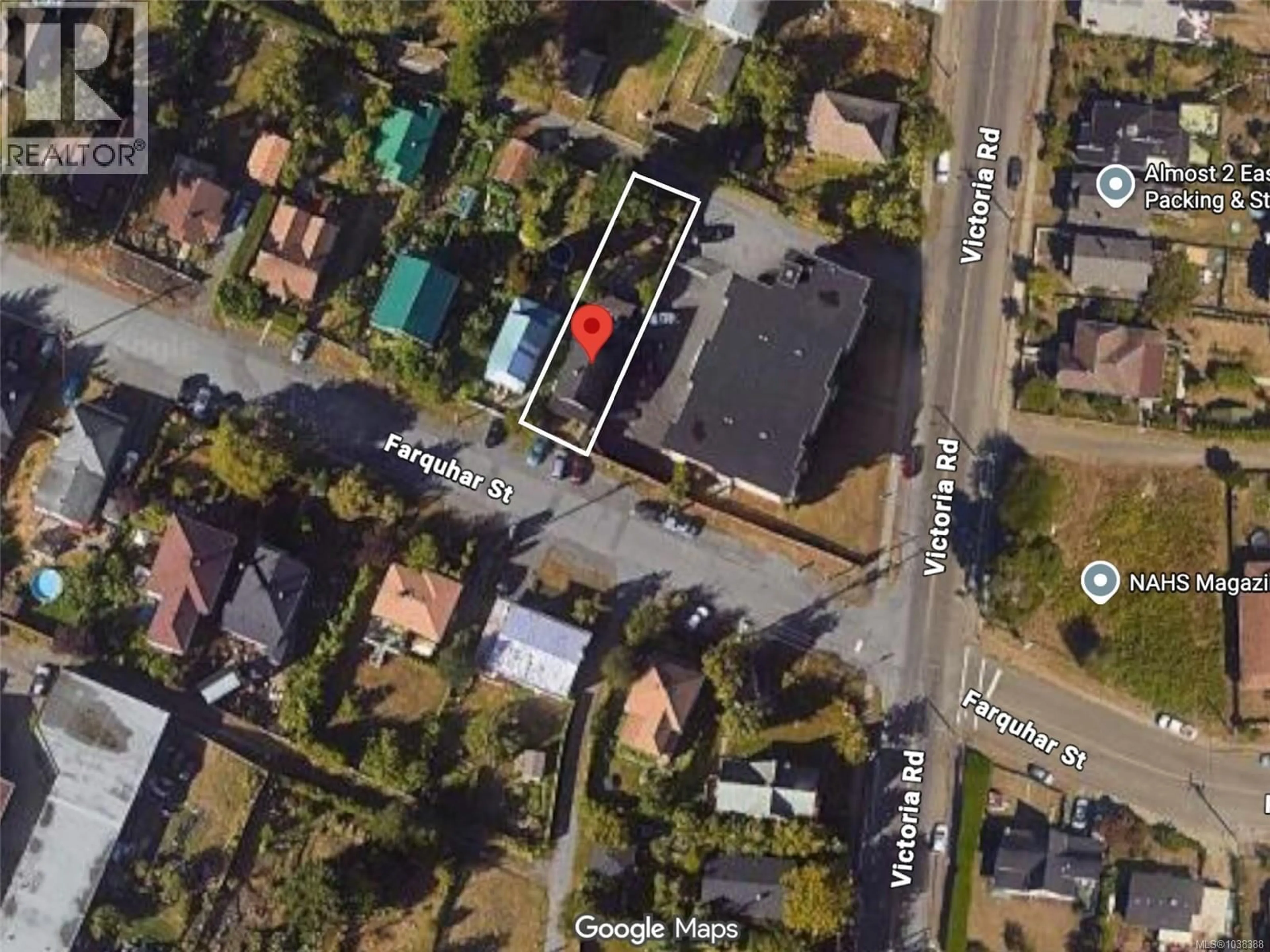 A pic from outside/outdoor area/front of a property/back of a property/a pic from drone, street for 674 FARQUHAR STREET, Nanaimo British Columbia V9R2E5