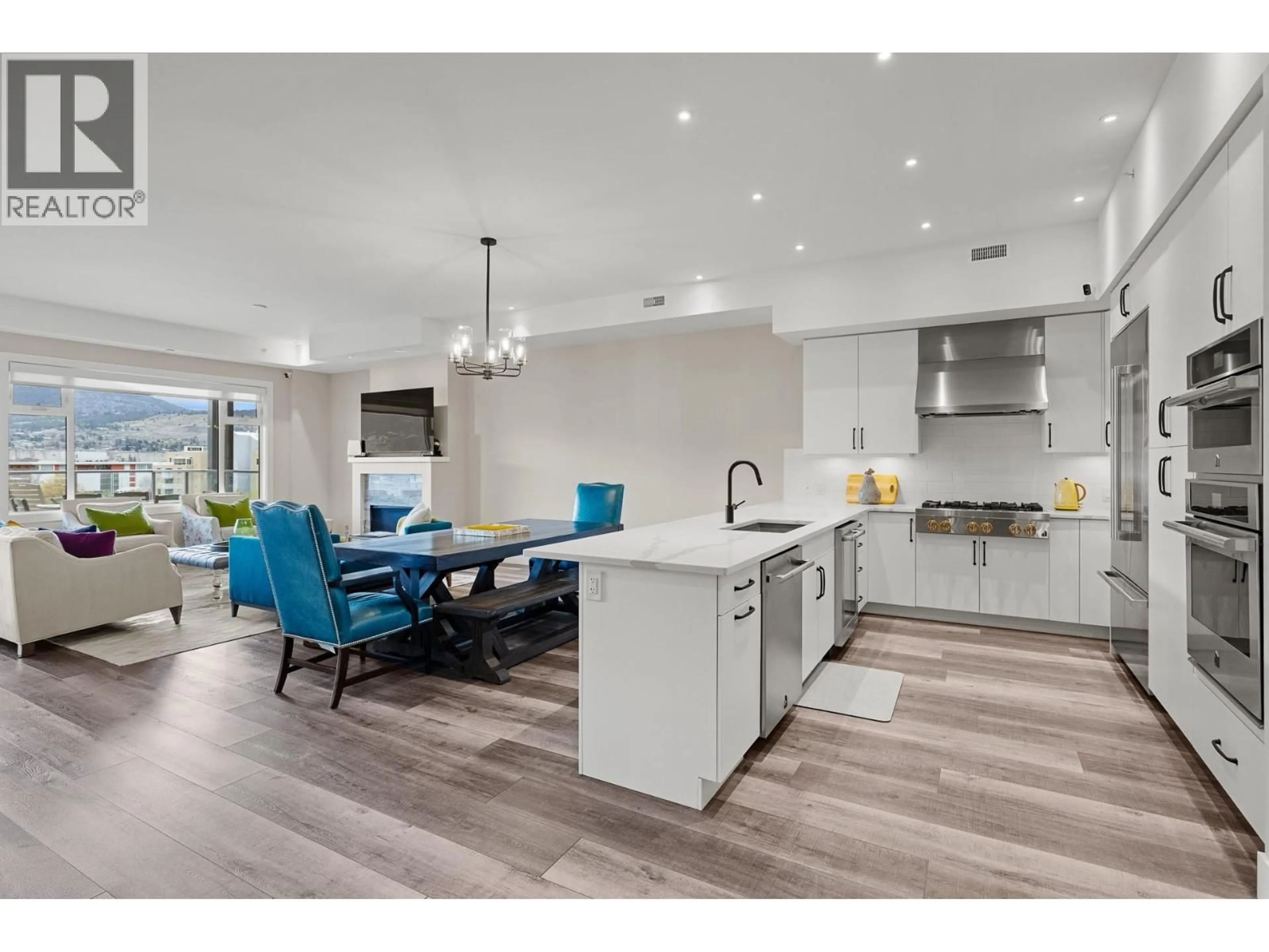 Open concept kitchen, unknown for 602 - 110 ELLIS STREET, Penticton British Columbia V2A4L5