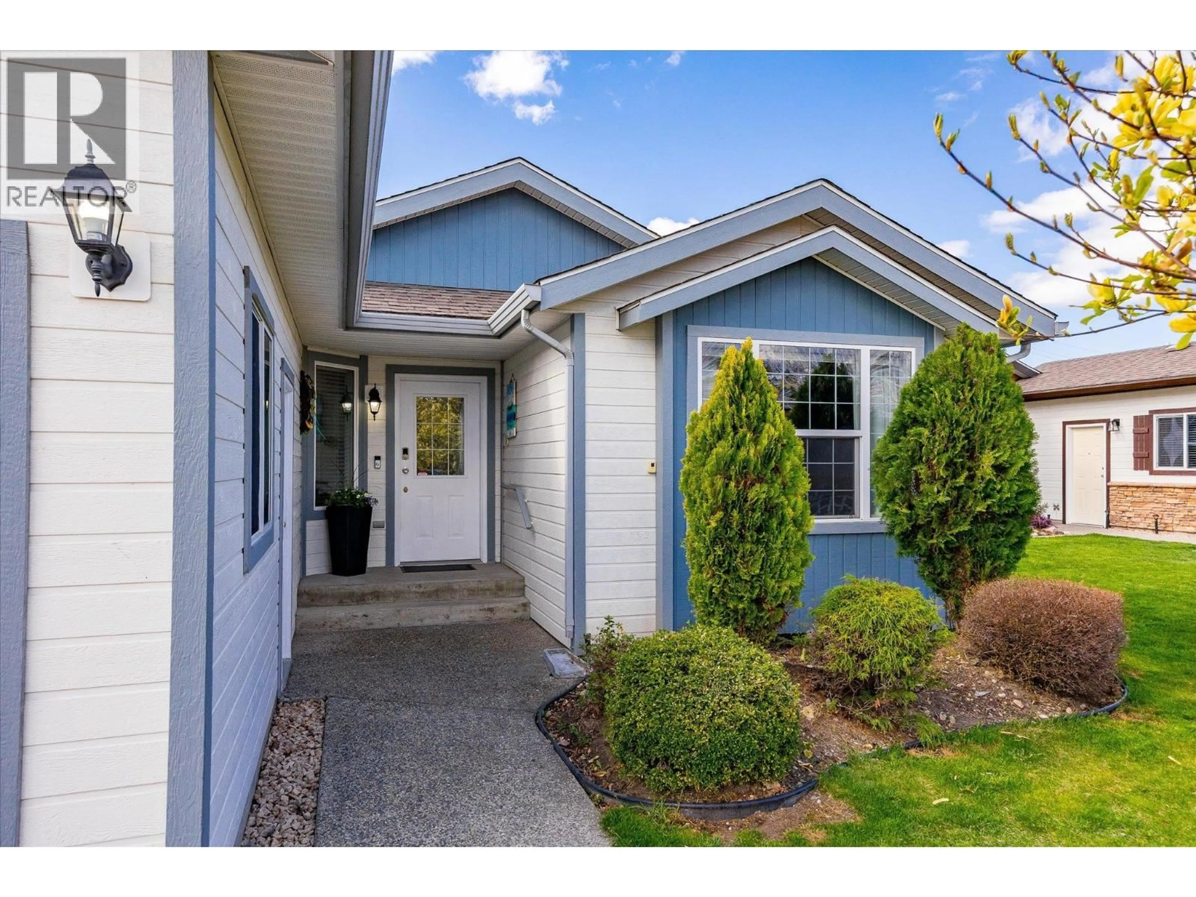 Home with vinyl exterior material, street for 2199 MIMOSA DRIVE, Westbank British Columbia V4T3A5