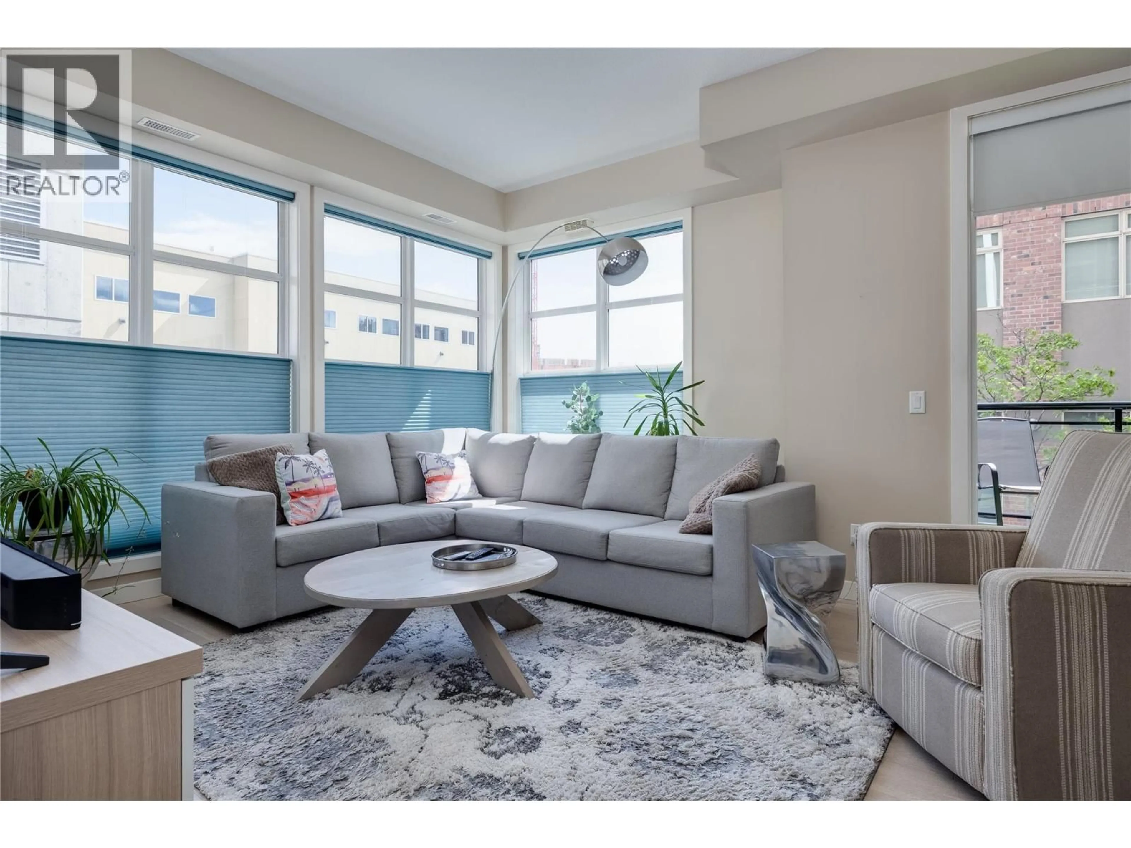 Living room with furniture, unknown for 107 - 1331 ELLIS STREET, Kelowna British Columbia V1Y1Z9