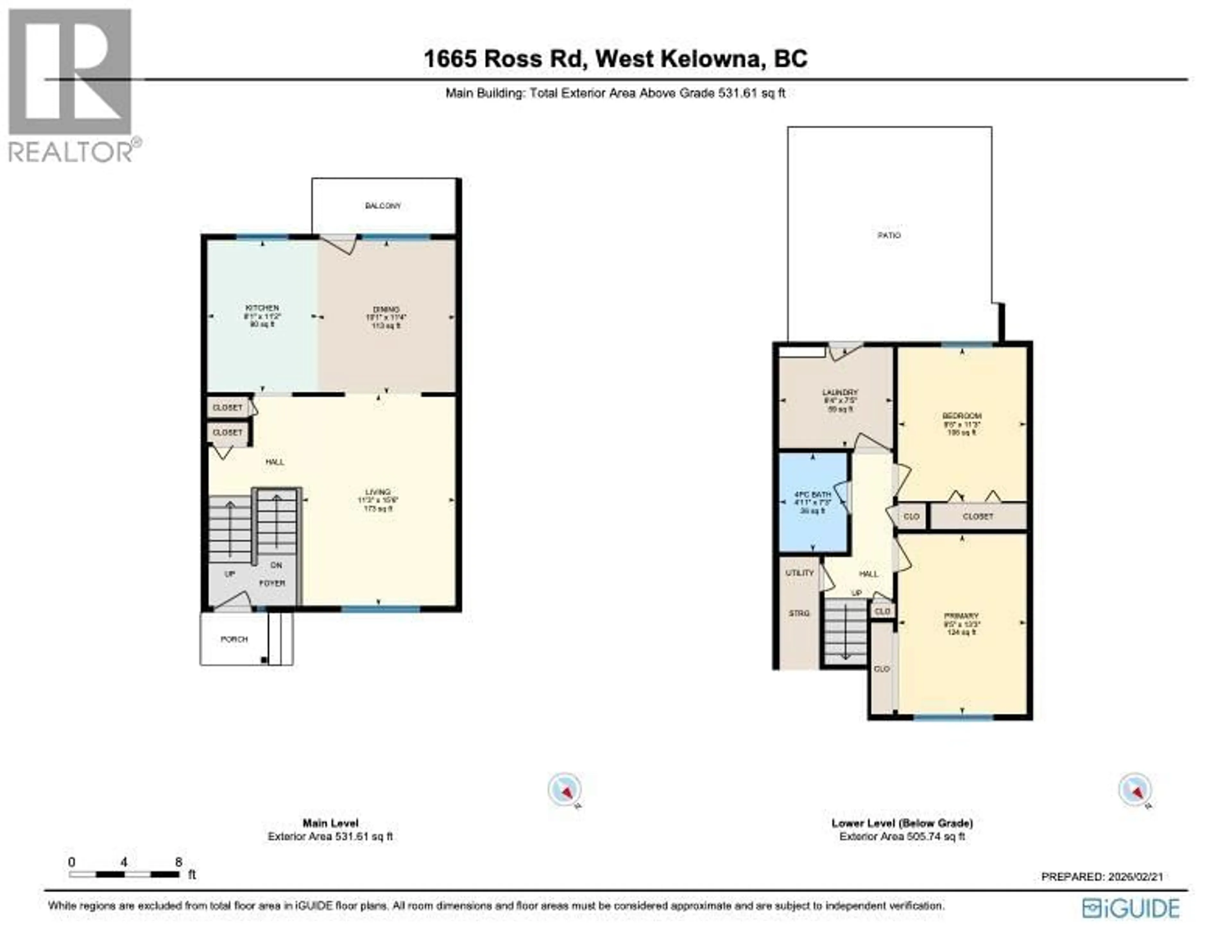 Floor plan for 1665 ROSS ROAD, West Kelowna British Columbia V1Z1L7