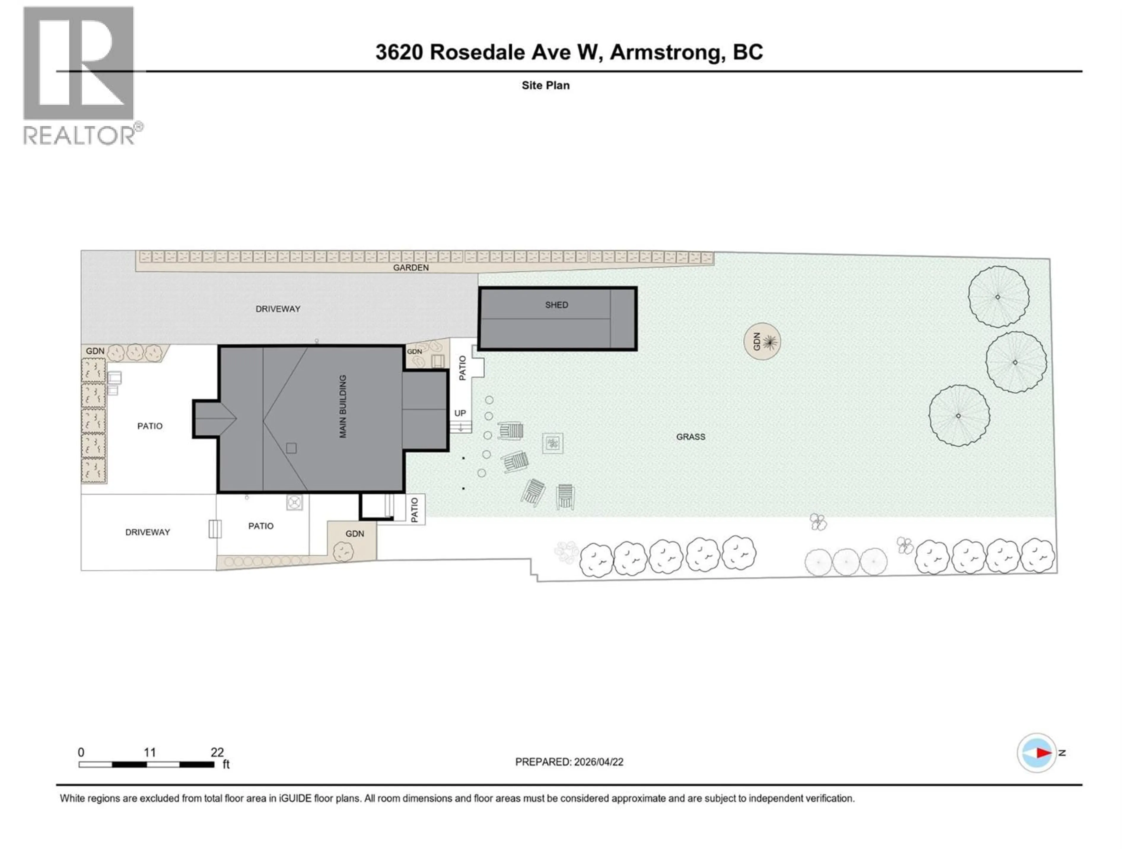 Floor plan for 3620 ROSEDALE AVENUE, Armstrong British Columbia V0E1B2