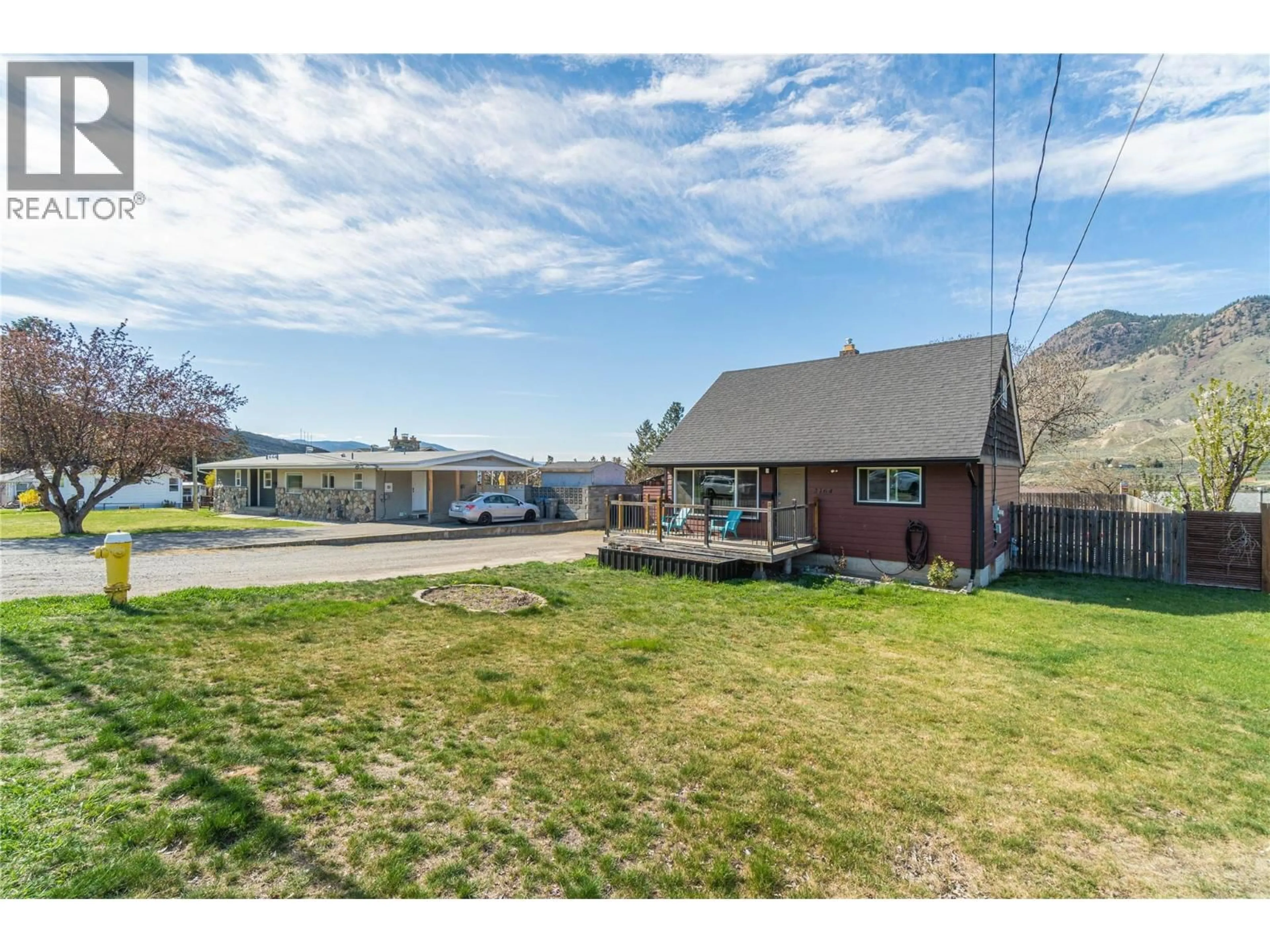 A pic from outside/outdoor area/front of a property/back of a property/a pic from drone, street for 2164 CRESCENT DRIVE, Kamloops British Columbia V2C4J4