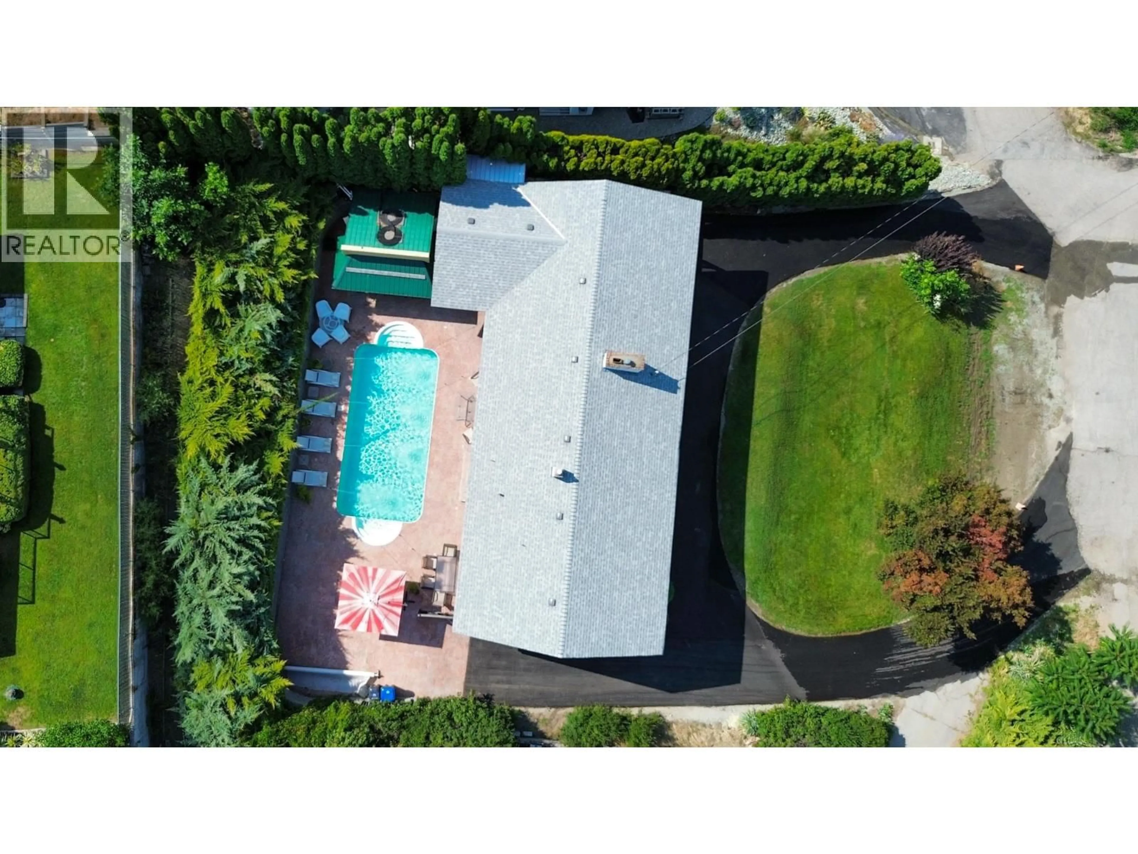 A pic from outside/outdoor area/front of a property/back of a property/a pic from drone, unknown for 4609 41ST STREET, Osoyoos British Columbia V0H1V6