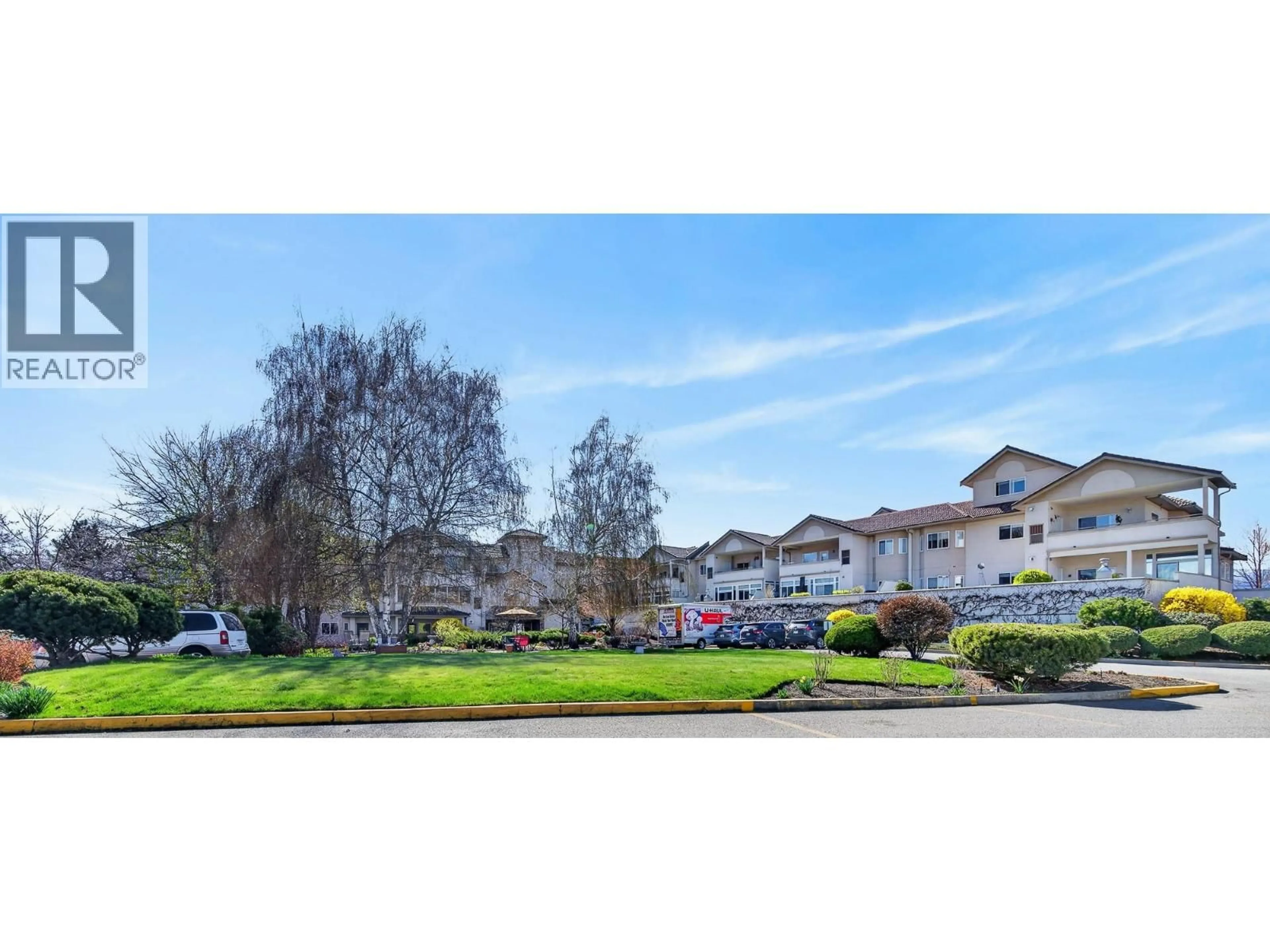 A pic from outside/outdoor area/front of a property/back of a property/a pic from drone, unknown for 105 - 2300 BENVOULIN ROAD, Kelowna British Columbia V1W2C6