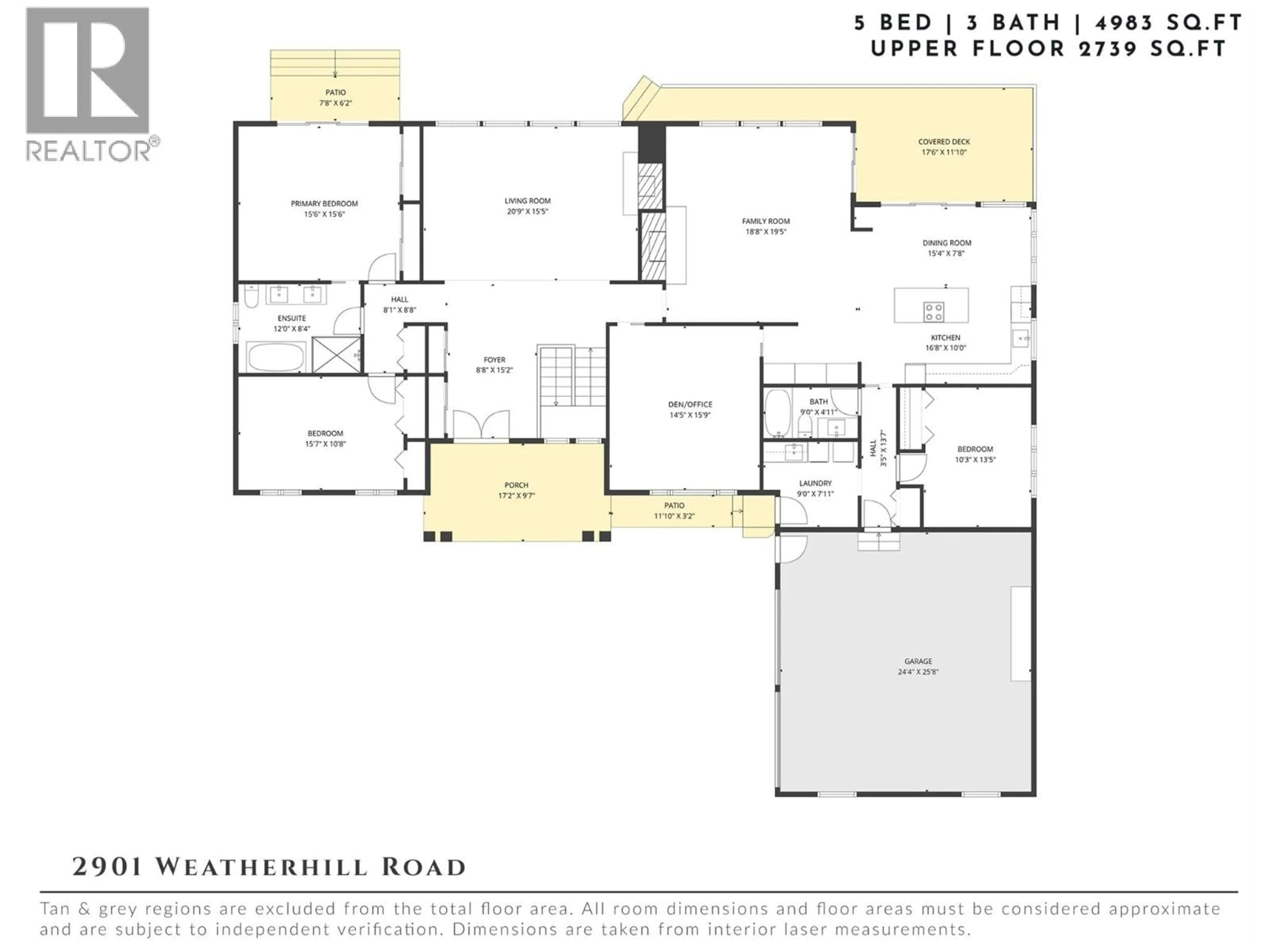 Floor plan for 2901 WEATHERHILL ROAD, West Kelowna British Columbia V1Z1P2