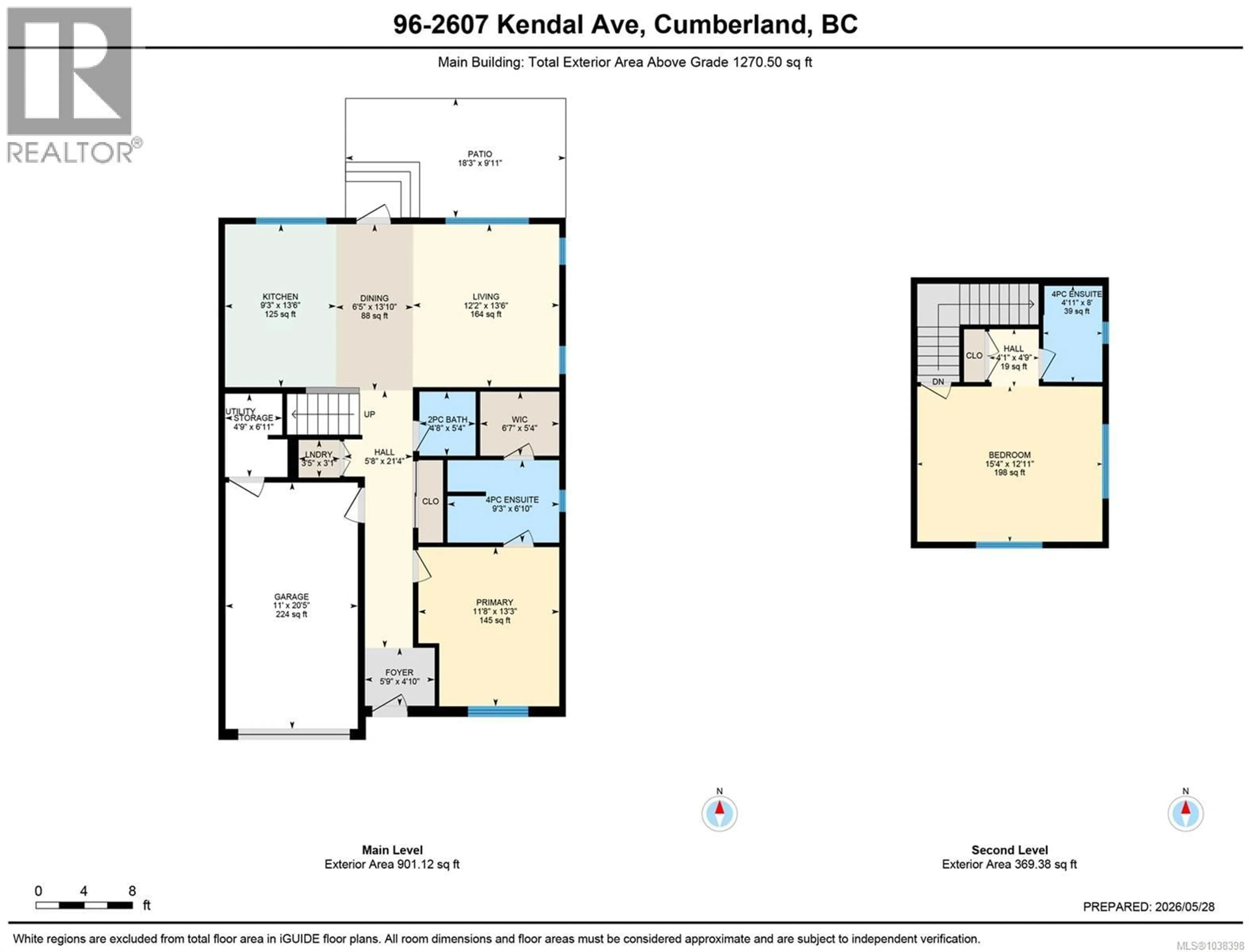 Floor plan for 96 - 2607 KENDAL AVENUE, Cumberland British Columbia V0S1S0