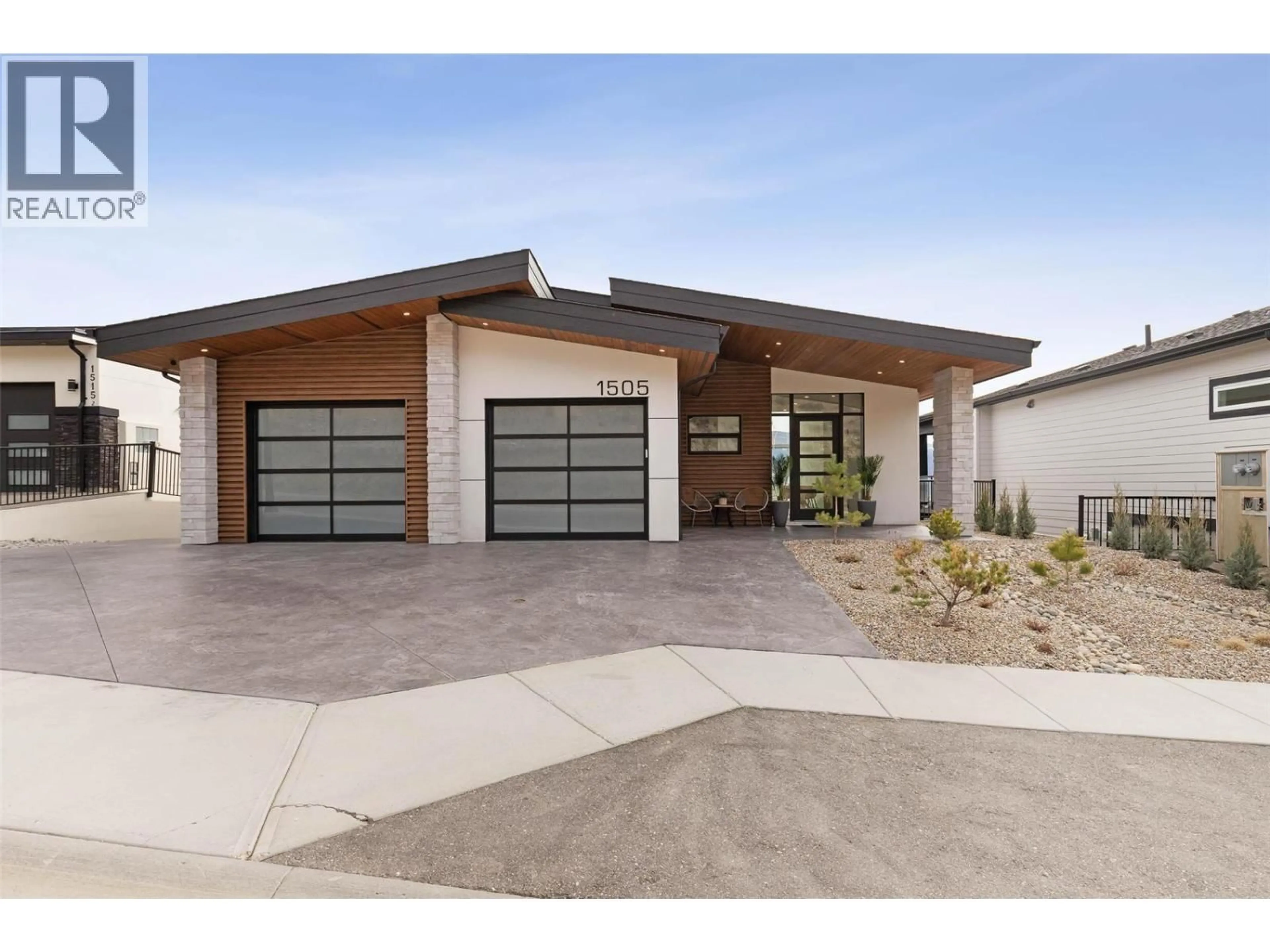 Home with brick exterior material, street for 1505 FAIRWOOD LANE, Kelowna British Columbia V1P0A4