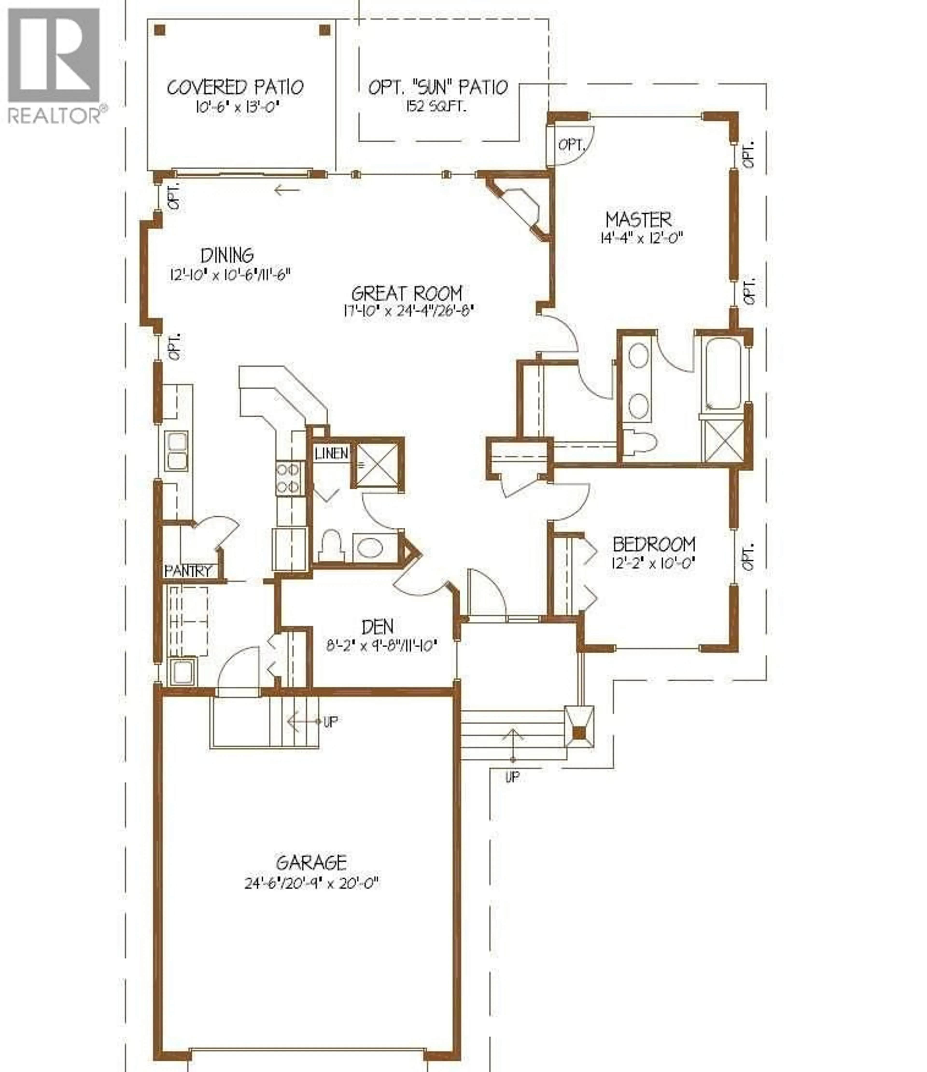 Floor plan for 501 LONGSPOON BAY, Vernon British Columbia V1H2K2