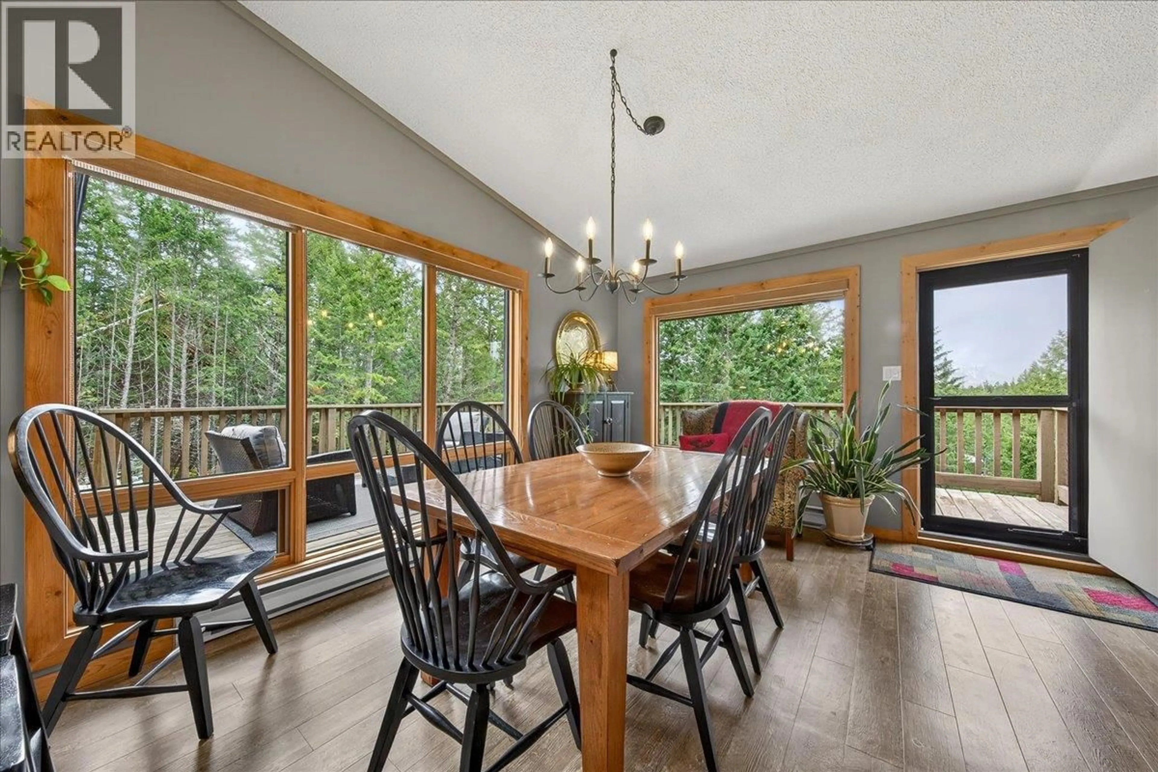Dining room, wood/laminate floor for 8076 MCINTOSH LOOP ROAD, Radium Hot Springs British Columbia V0A1M0