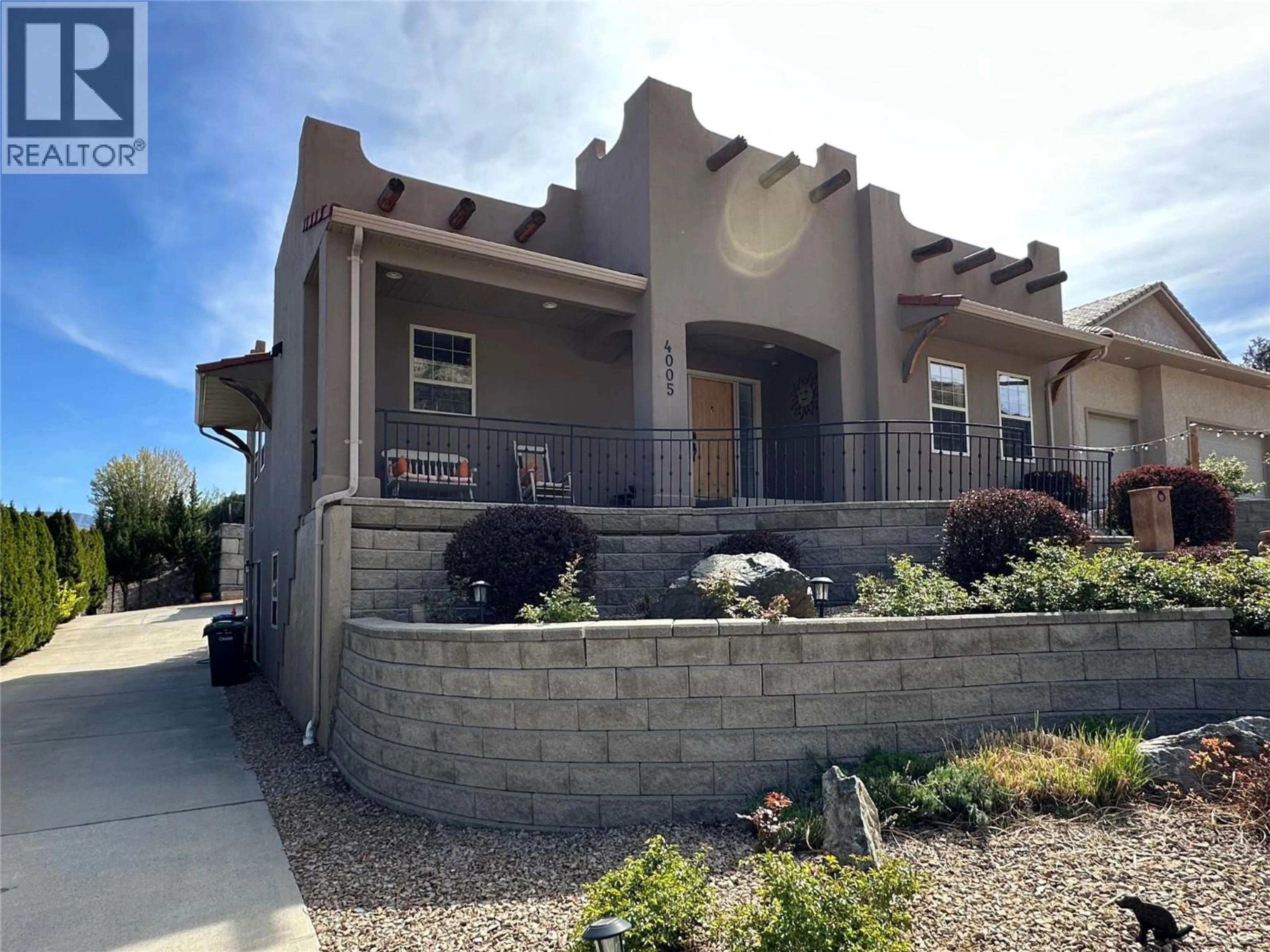 Home with brick exterior material, street for 4005 FAIRWINDS DRIVE, Osoyoos British Columbia V0H1V4