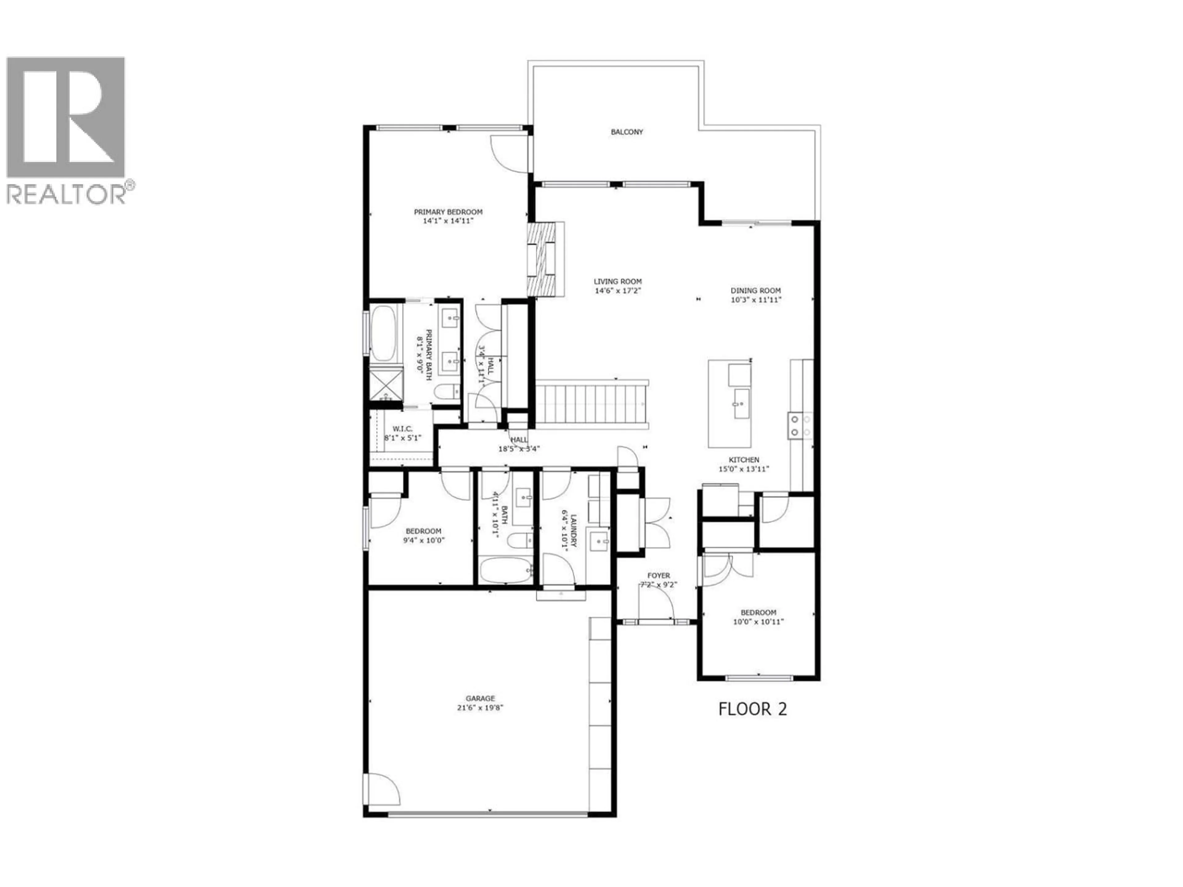 Floor plan for 11582 MIDDLETON ROAD SOUTH, Lake Country British Columbia V4V1G6
