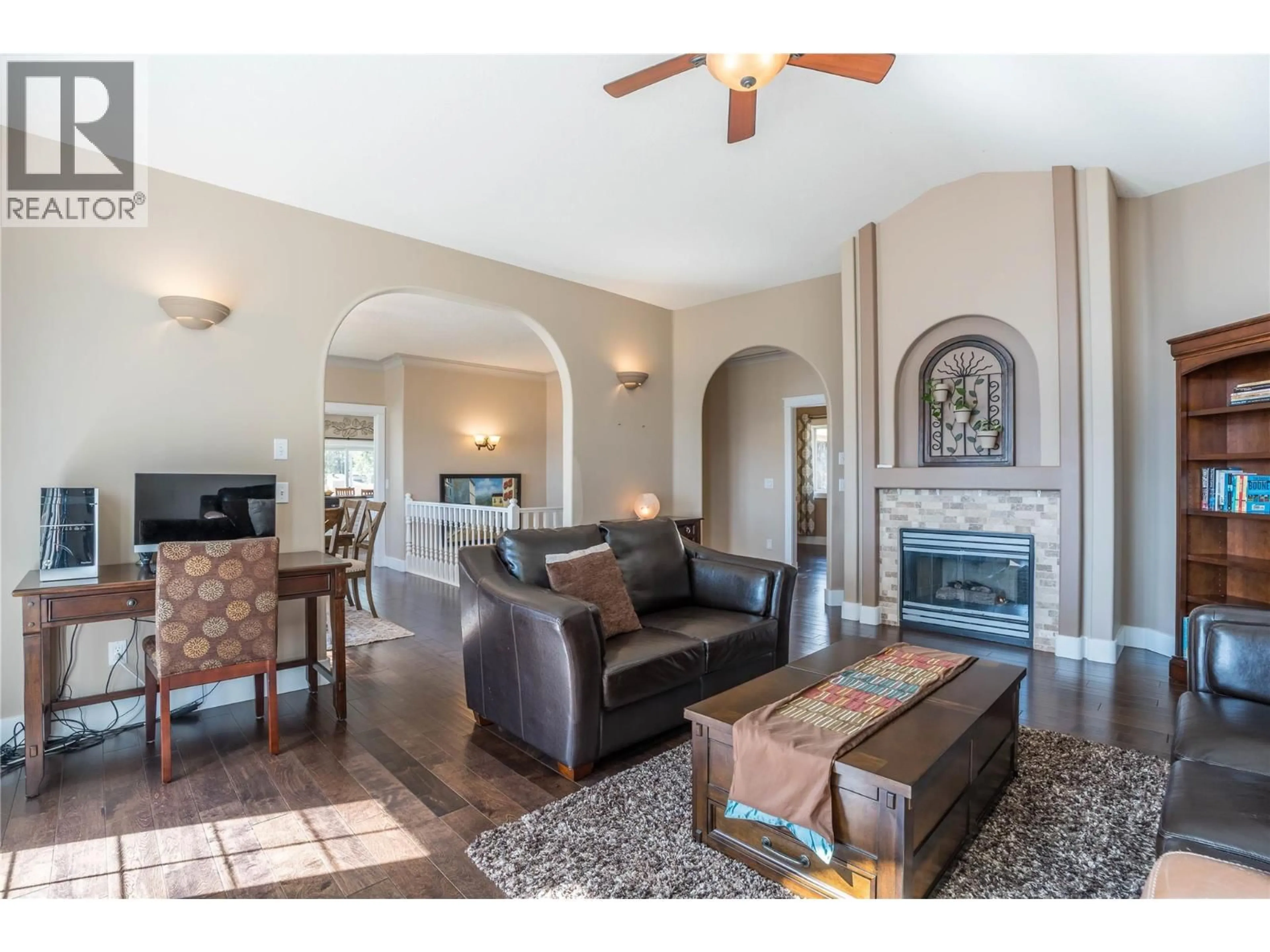 Living room with furniture, ceramic/tile floor for 1751 KELOKA DRIVE, West Kelowna British Columbia V1Z2Y3