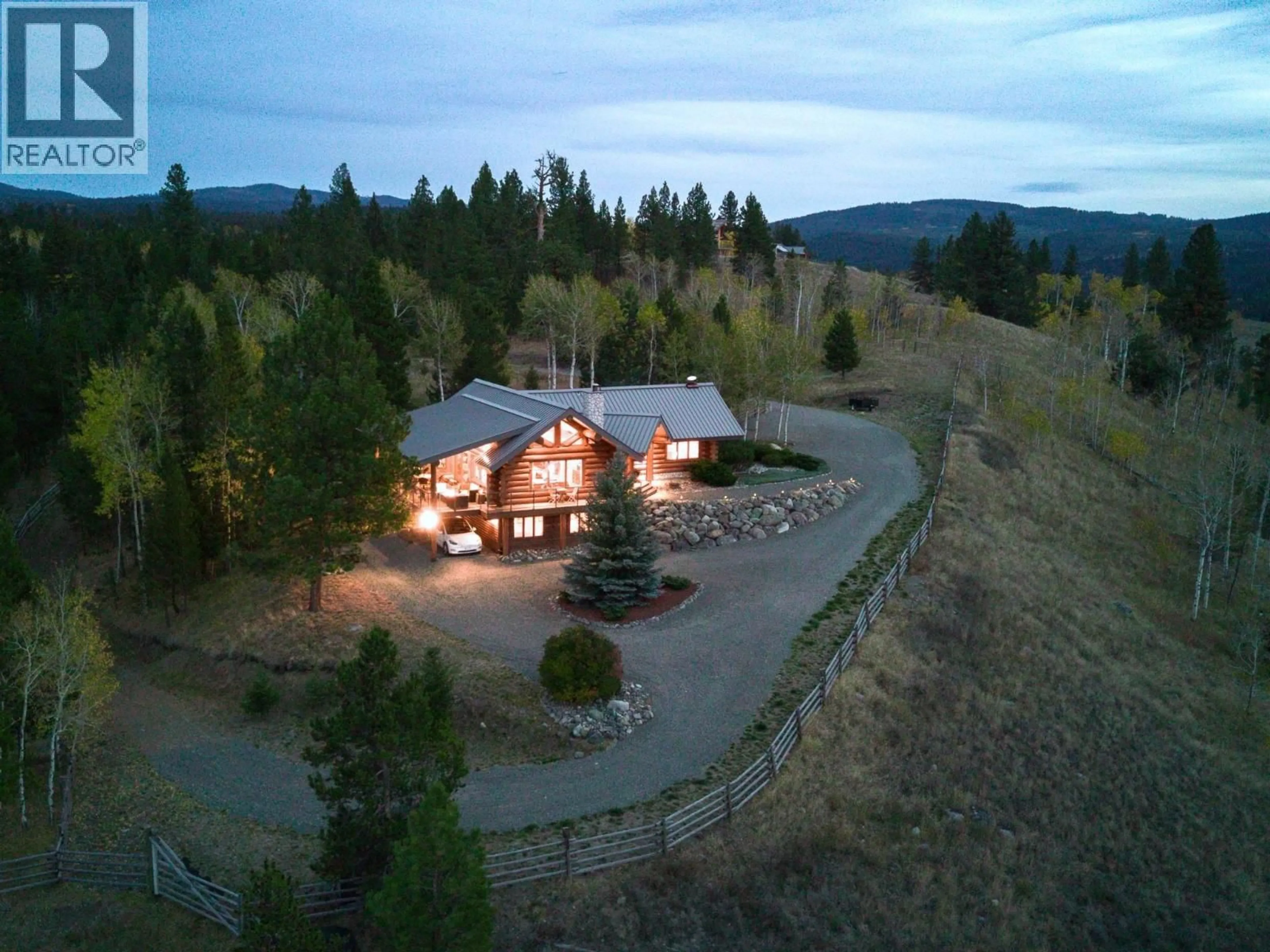 A pic from outside/outdoor area/front of a property/back of a property/a pic from drone, mountain view for 4840 MERRITT PRINCETON HIGHWAY, Merritt British Columbia V1K1B8