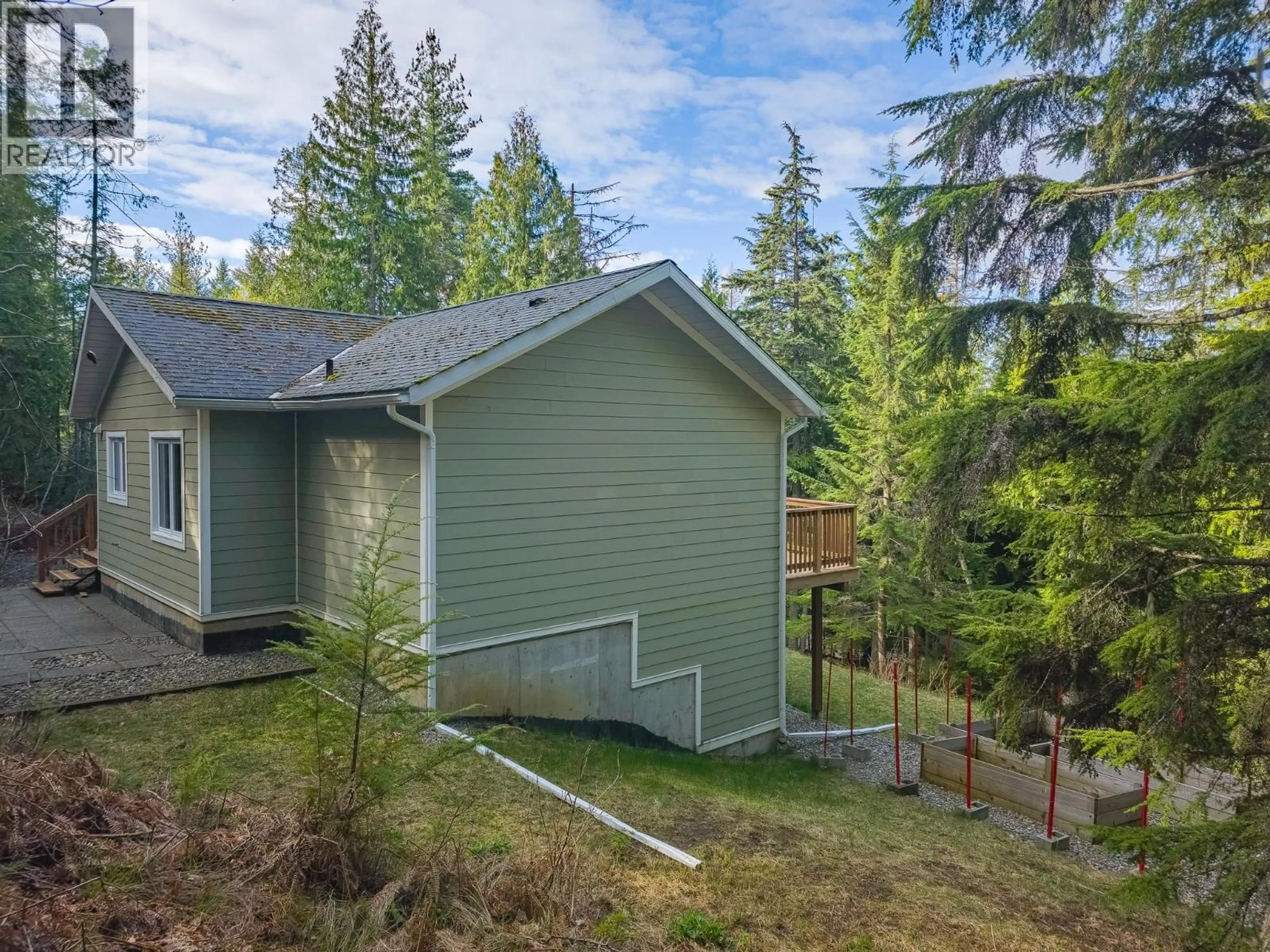 A pic from outside/outdoor area/front of a property/back of a property/a pic from drone, forest/trees view for 16242 SELKIRK ROAD, Crawford Bay British Columbia V0B1E0