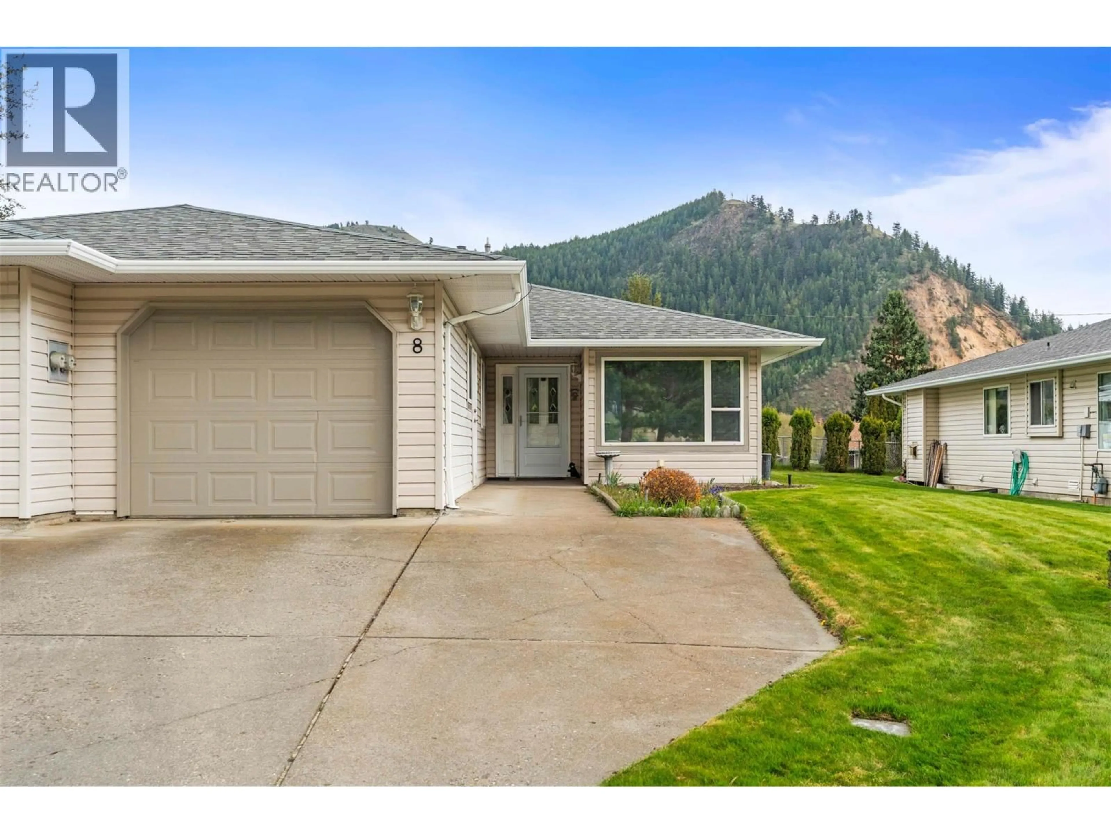Home with vinyl exterior material, mountain view for 8 - 2675 PINE AVENUE, Lumby British Columbia V0E2G5