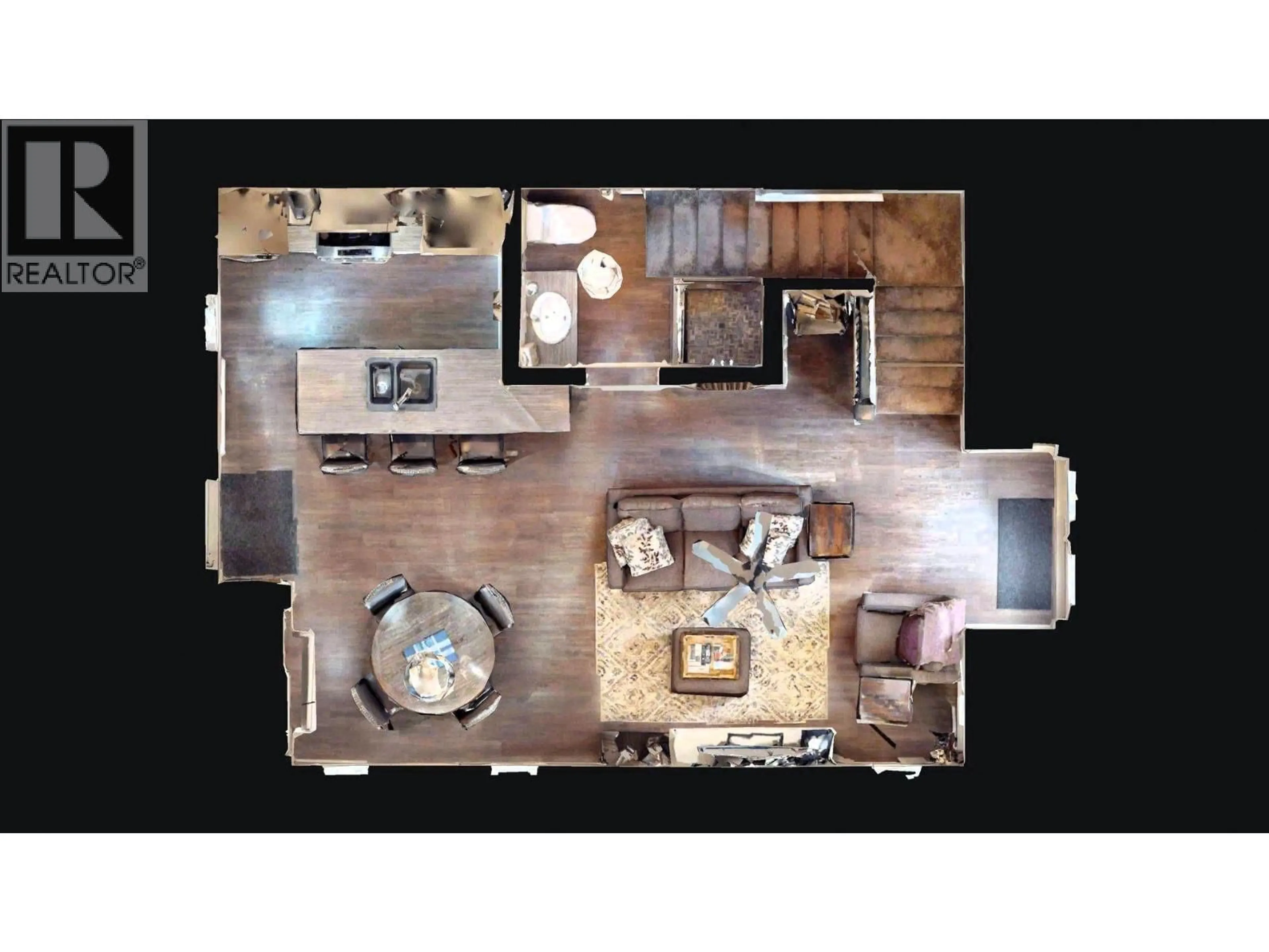 Floor plan for 915 E - 900 BIGHORN BOULEVARD, Radium Hot Springs British Columbia V0A1M0