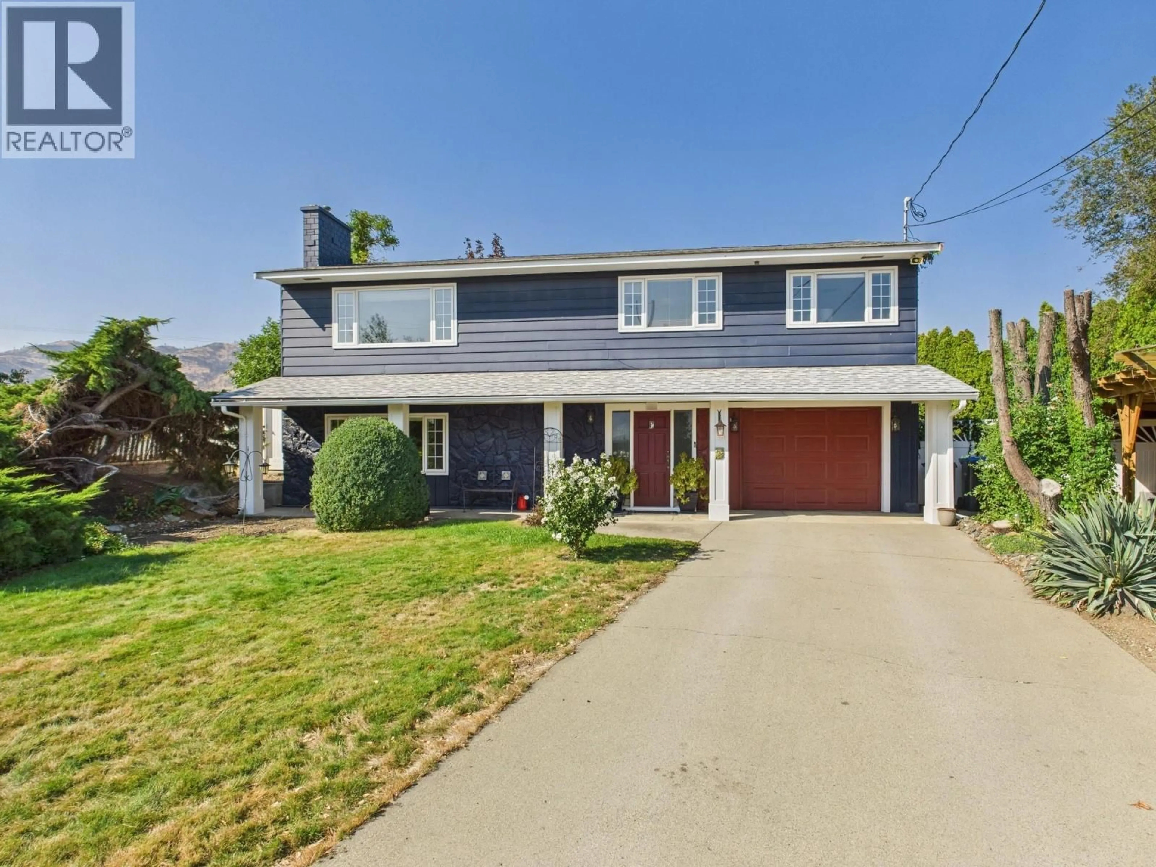 Home with vinyl exterior material, street for 28 FINCH CRESCENT, Osoyoos British Columbia V0H1V1