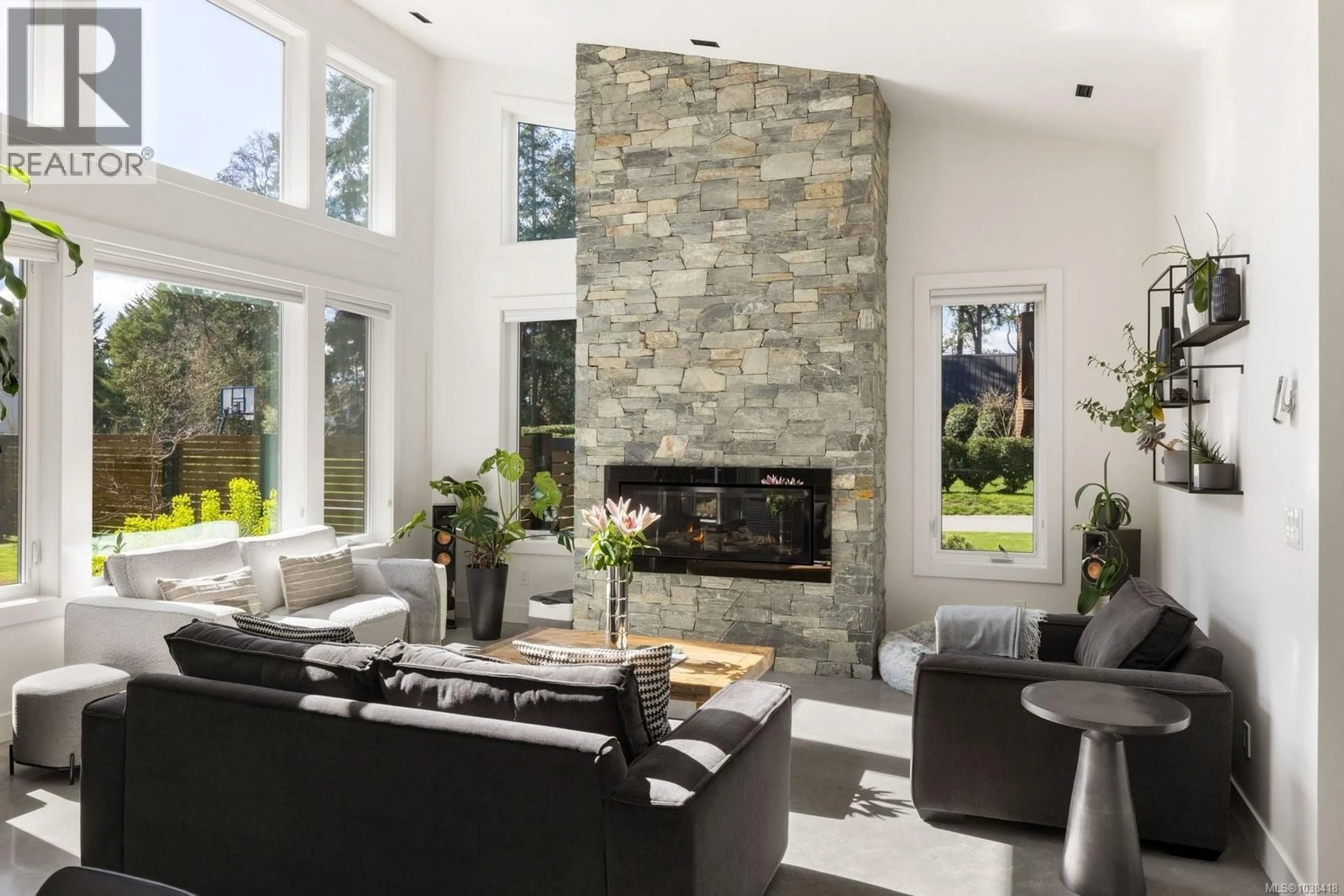 Living room with furniture, ceramic/tile floor for 593 DOWNEY ROAD, North Saanich British Columbia V8L5M6