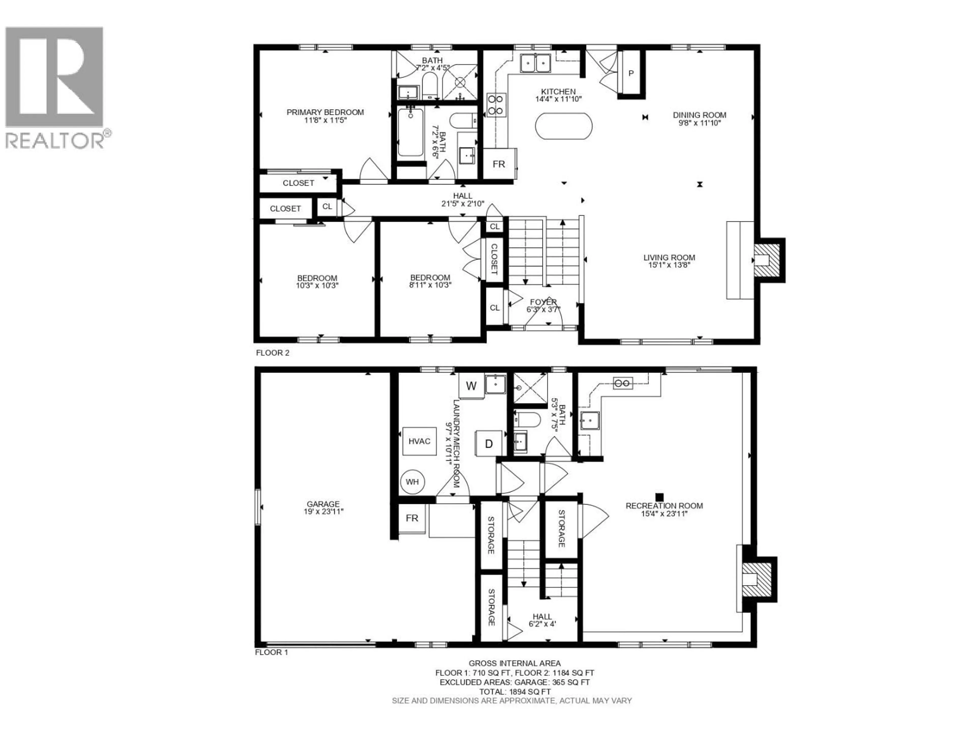 Floor plan for 265 MCKAY PLACE, Kamloops British Columbia V2C4R7