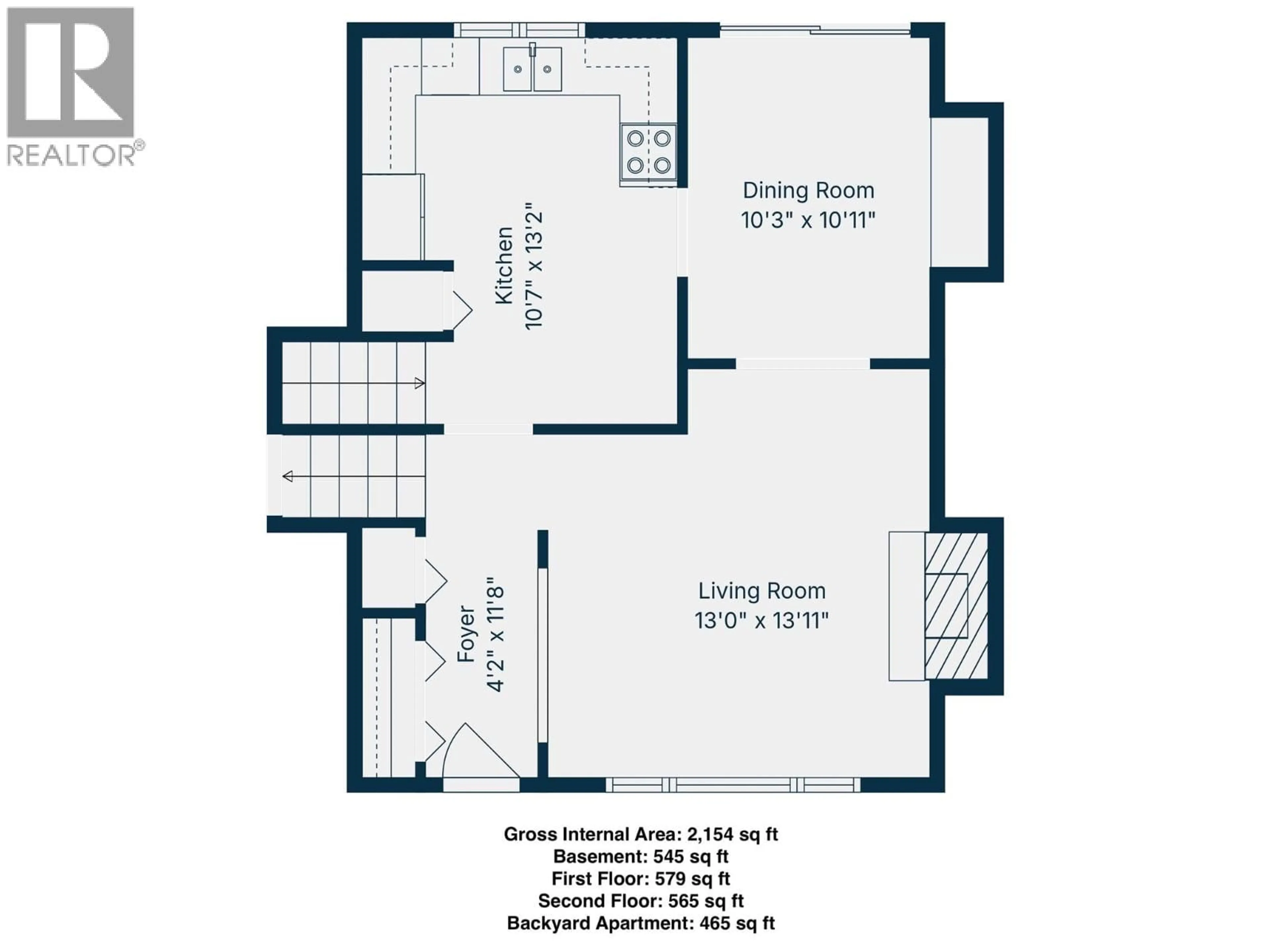 Floor plan for 10713 CYPRUS COURT, Dawson Creek British Columbia V1G4N1