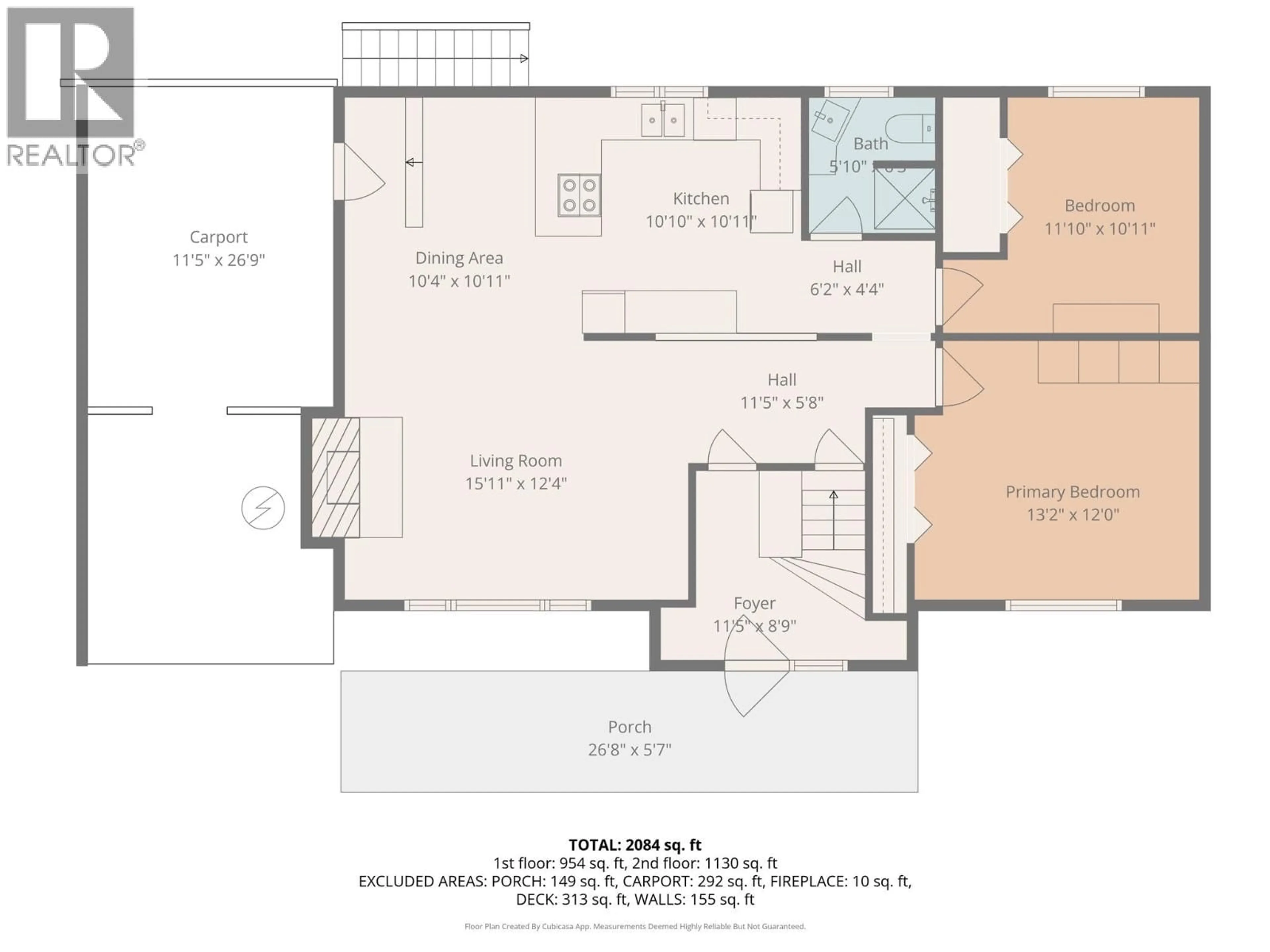 Floor plan for 355 MARA ROAD, Kelowna British Columbia V1X2T1