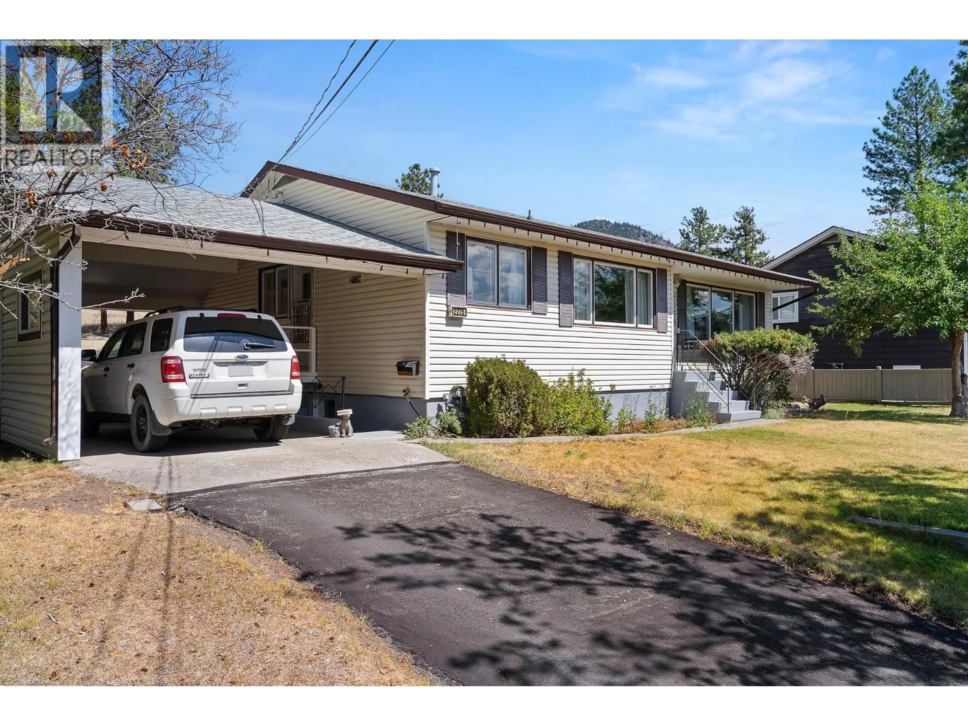 Home with vinyl exterior material, street for 2275 CASTILLOU CRESCENT, Merritt British Columbia V1K1H7