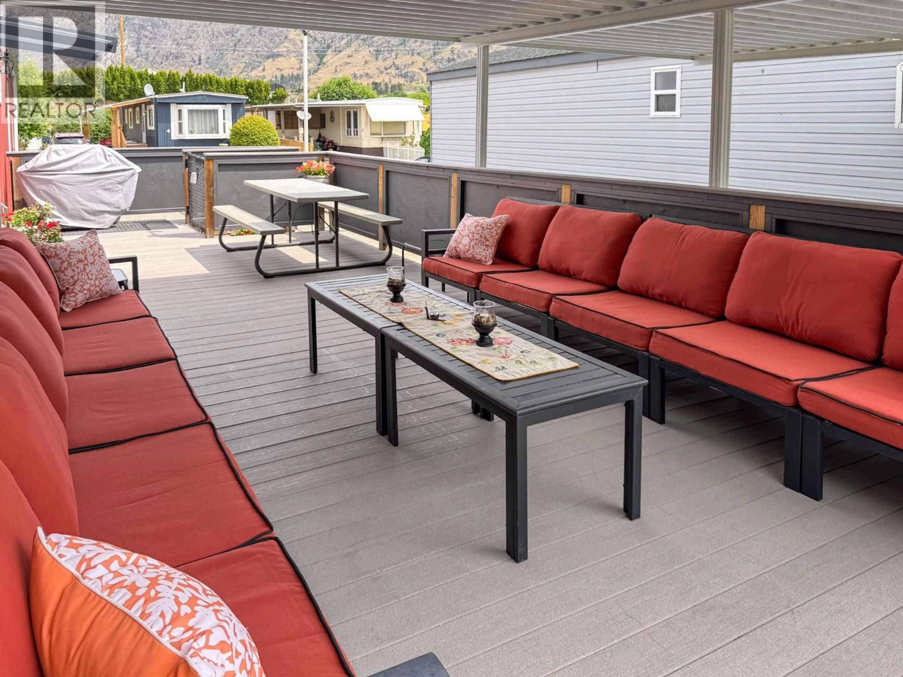 Patio, street for 8 - 4911 CEDAR LANE, Osoyoos British Columbia V0H1V3