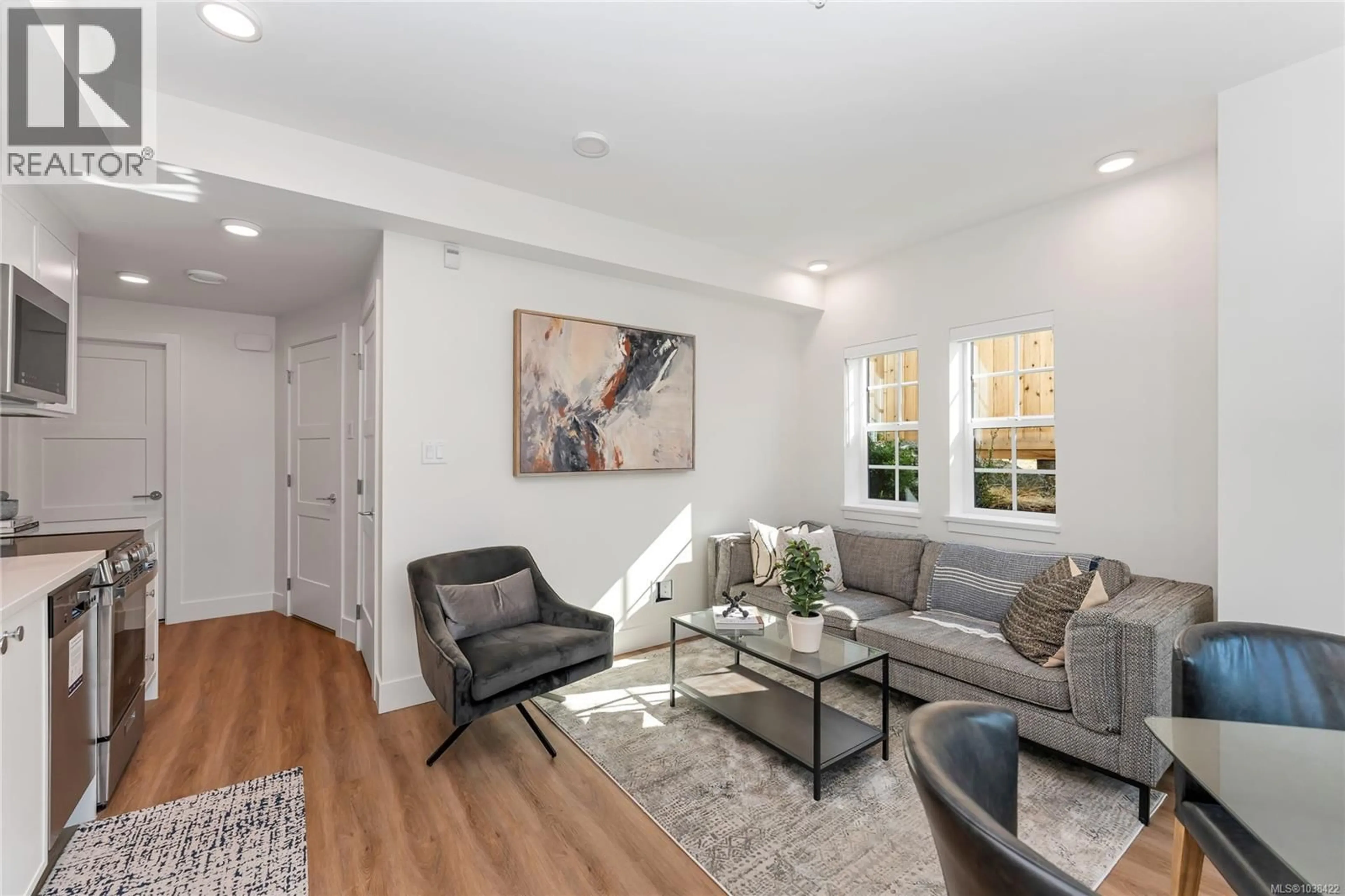 Living room with furniture, unknown for 102 A - 1224 RICHARDSON STREET, Victoria British Columbia V8V3E1