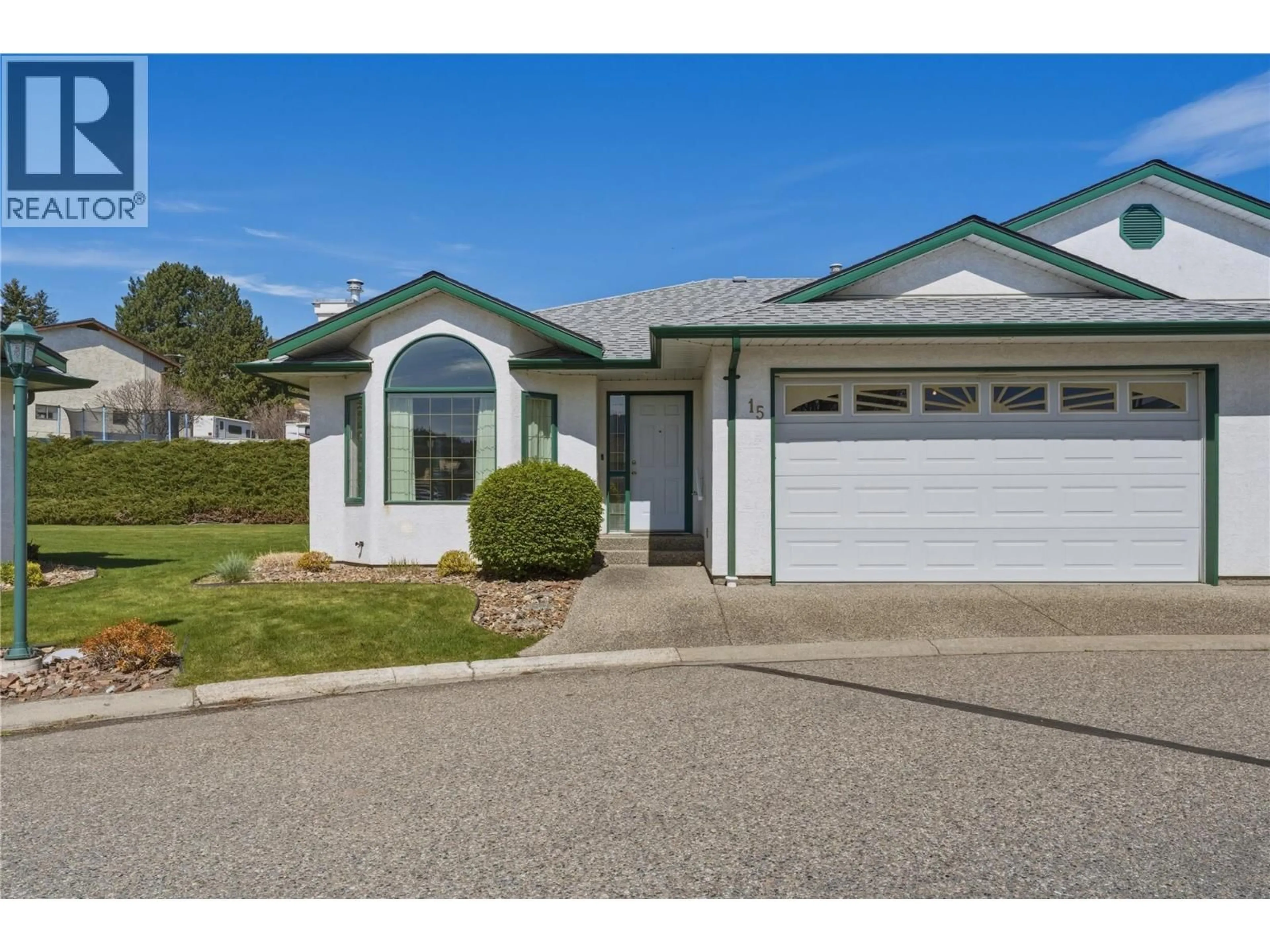 Home with vinyl exterior material, street for 15 - 2710 ALLENBY WAY, Vernon British Columbia V1T9P2