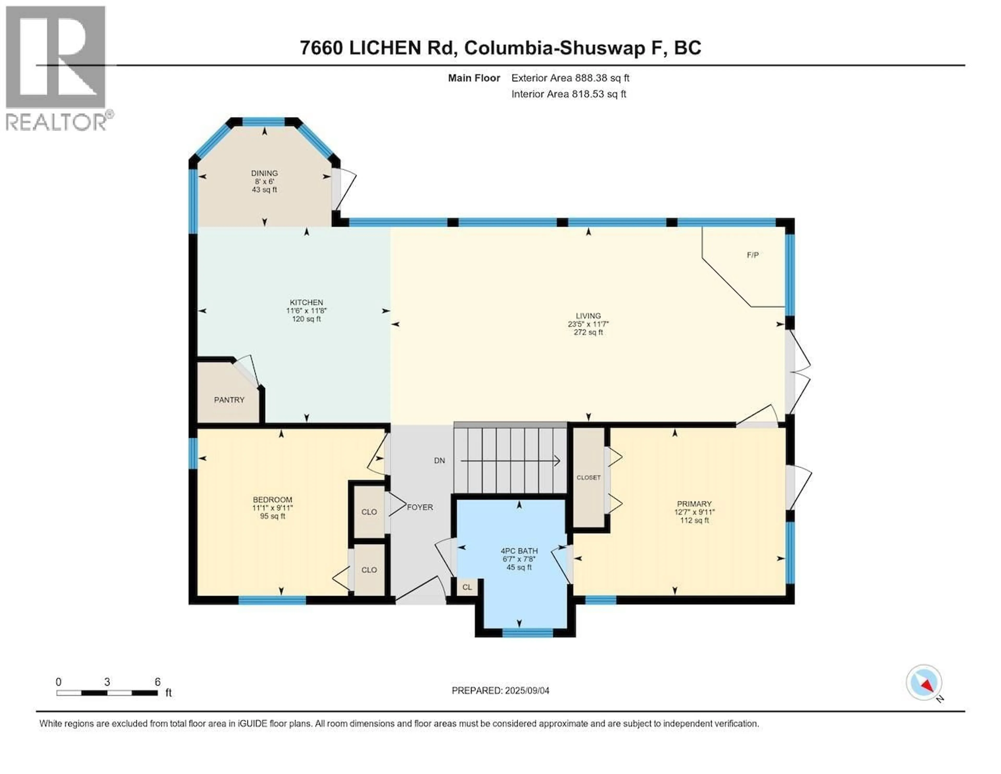 Floor plan for 7660 LICHEN ROAD, Anglemont British Columbia V0E1M8