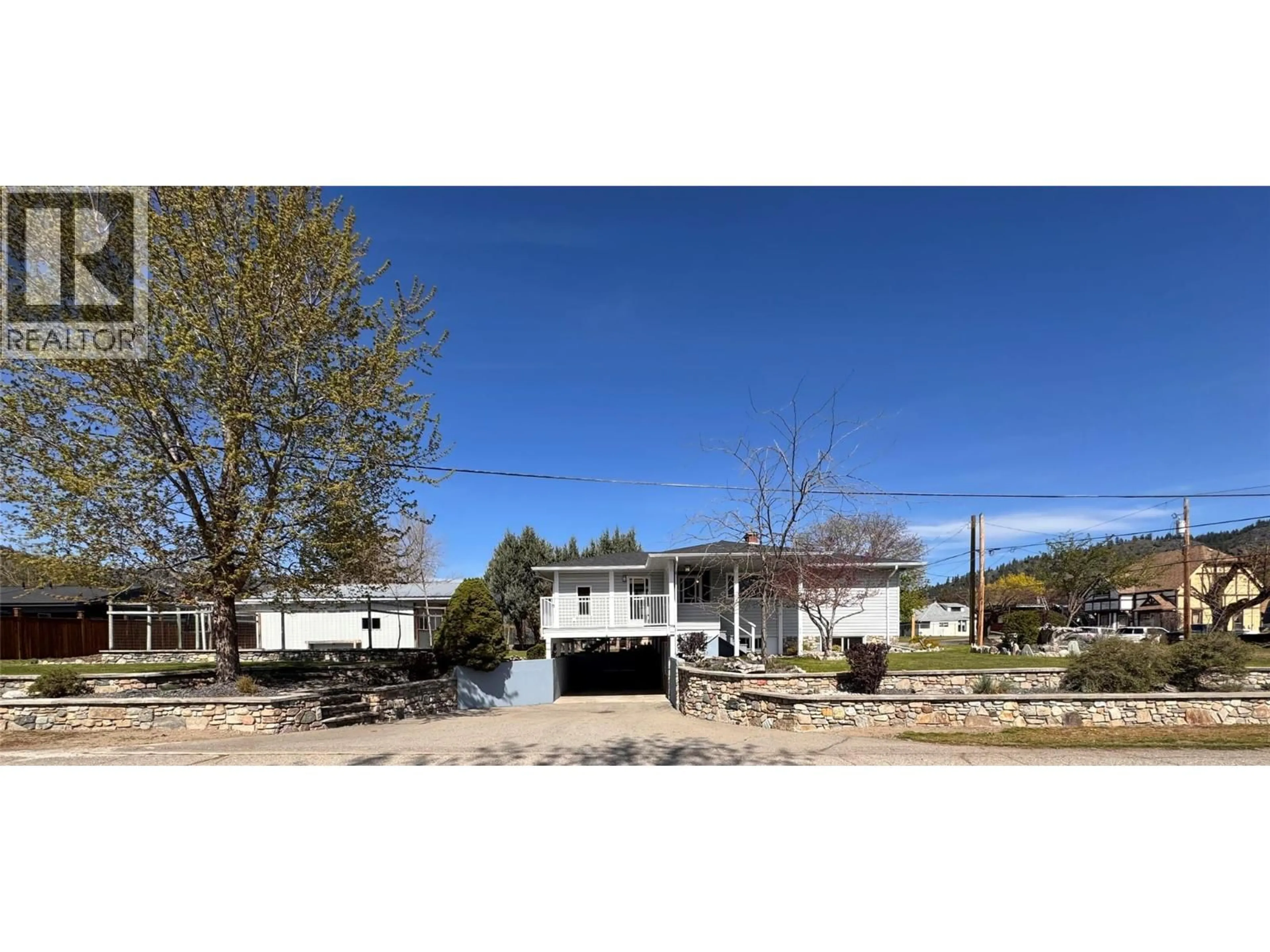 A pic from outside/outdoor area/front of a property/back of a property/a pic from drone, street for 7027 18TH STREET, Grand Forks British Columbia V0H1H2