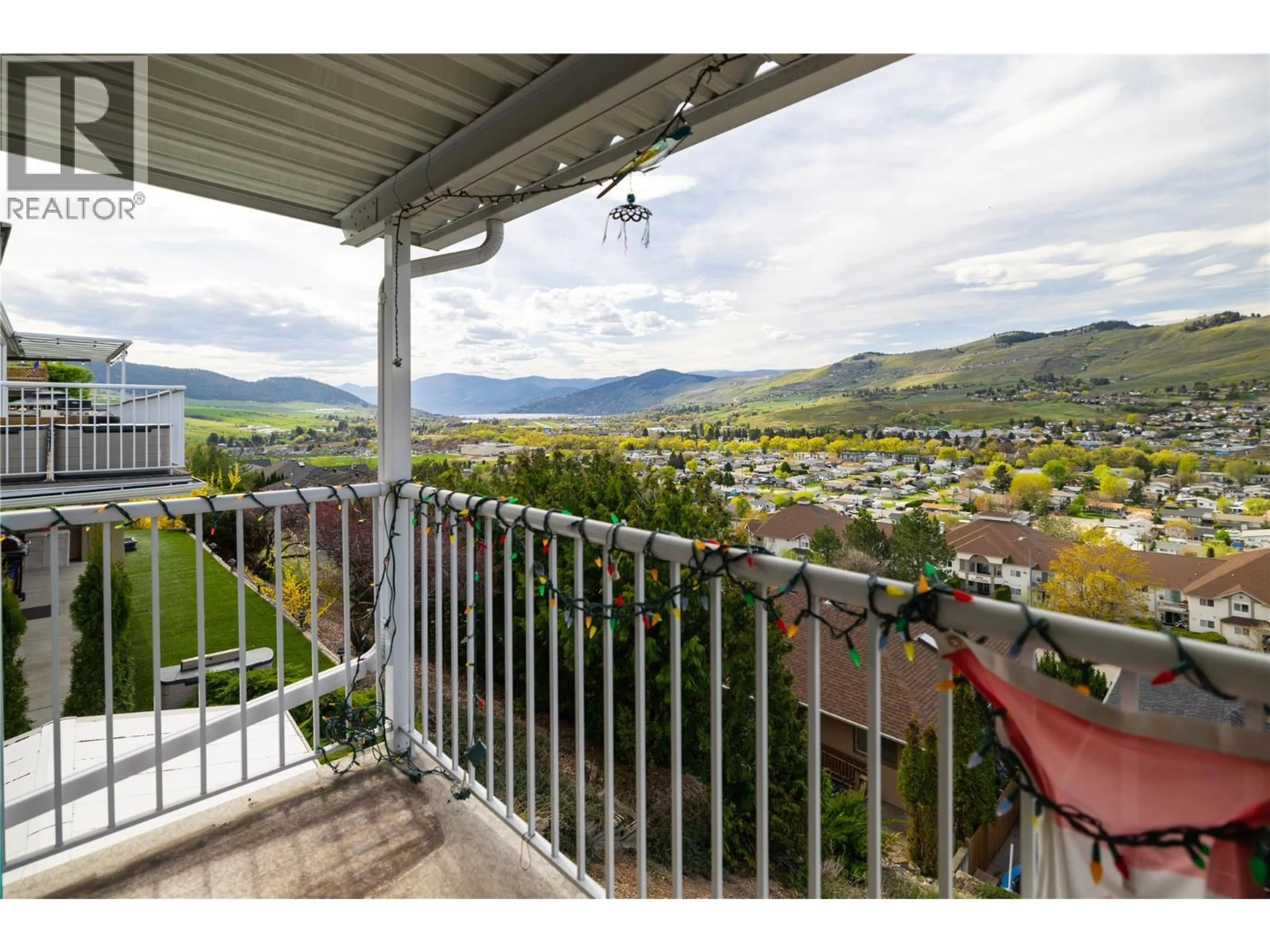 Balcony in the apartment, mountain view for 4805 VALLEYVIEW PLACE, Vernon British Columbia V1T9L6