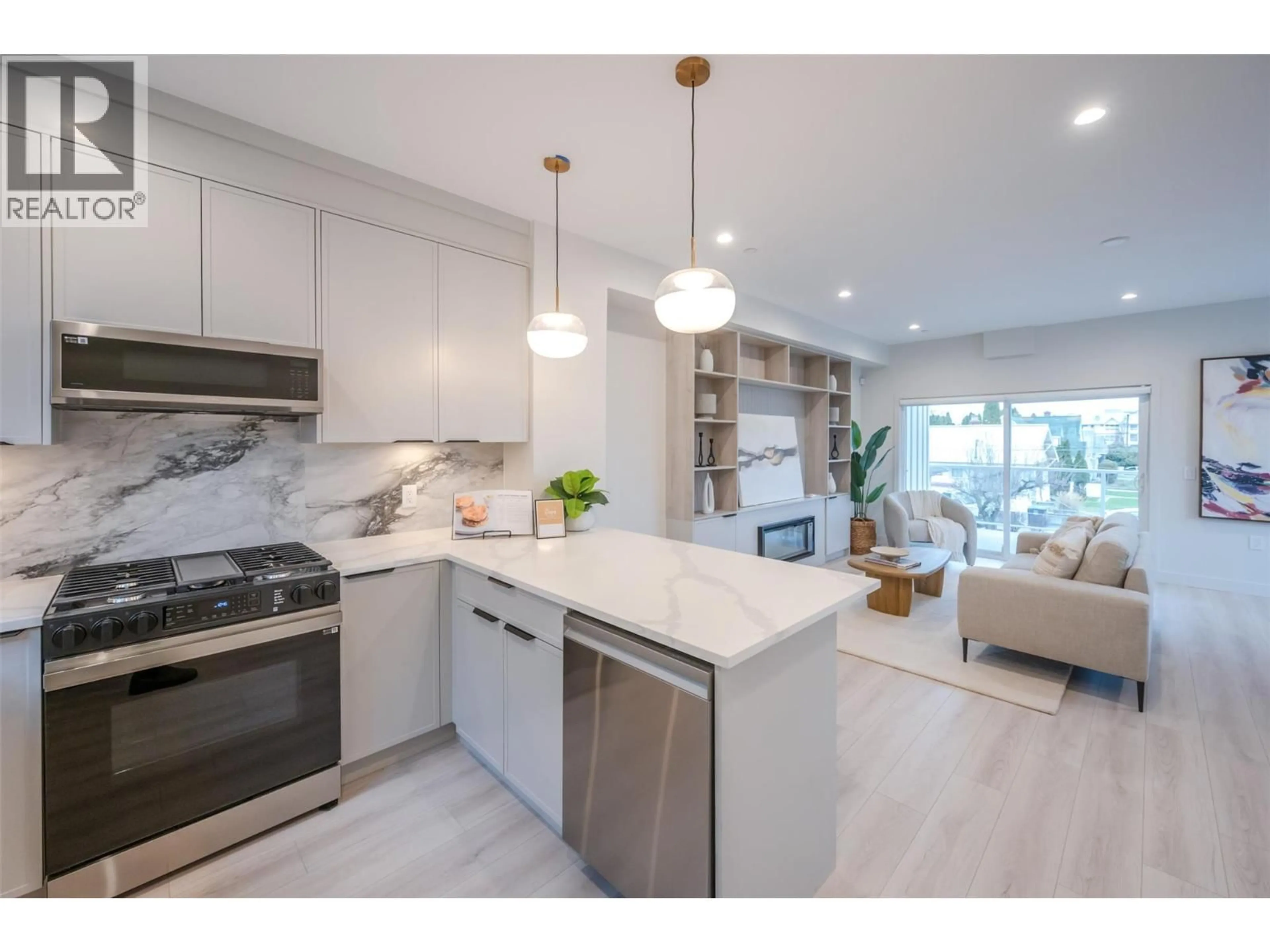 Open concept kitchen, unknown for 102 - 784 ARGYLE STREET, Penticton British Columbia V2A0J6