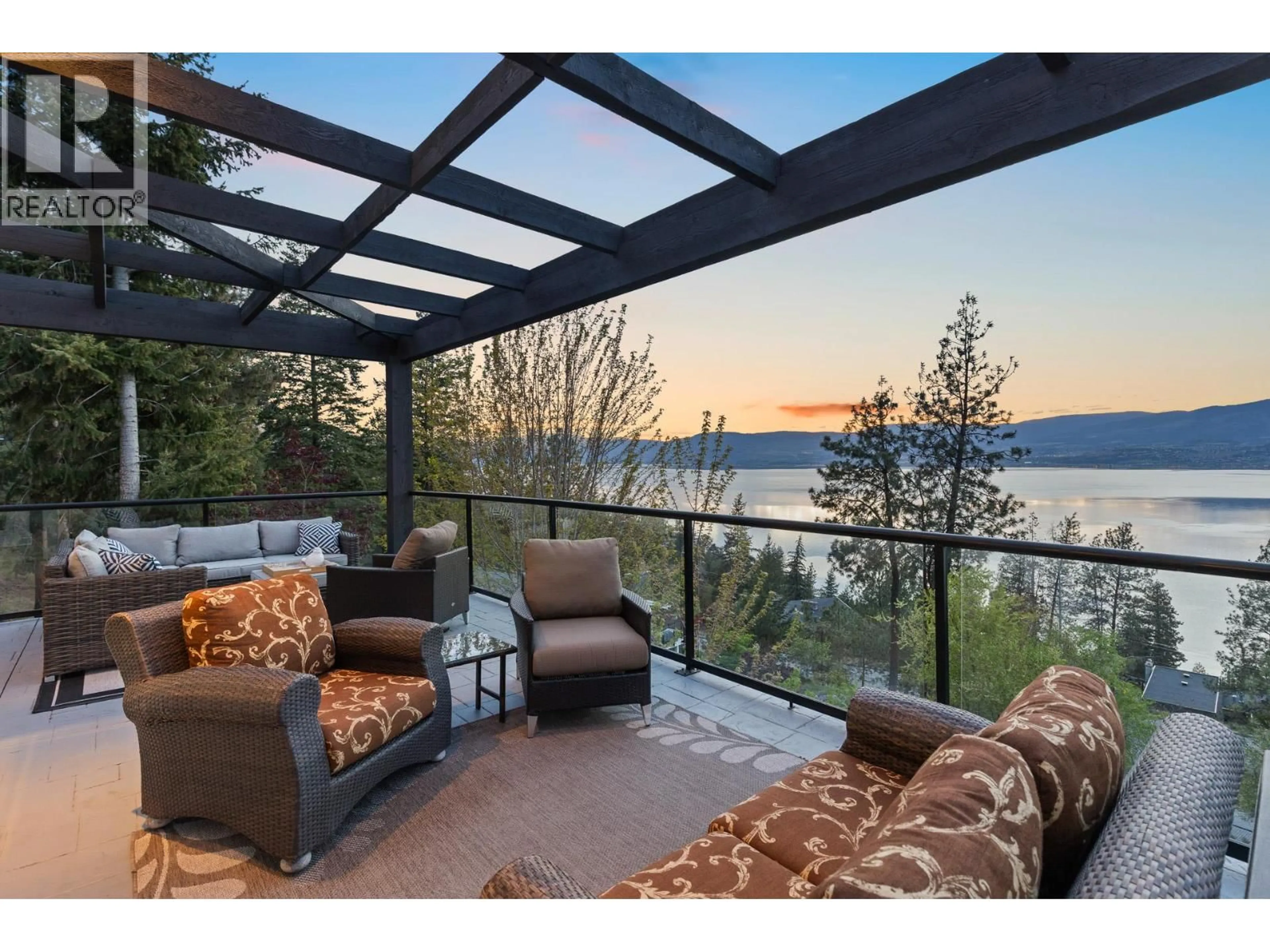 Patio, water/lake/river/ocean view for 421 EDGEMONT COURT, Kelowna British Columbia V1W2Z4