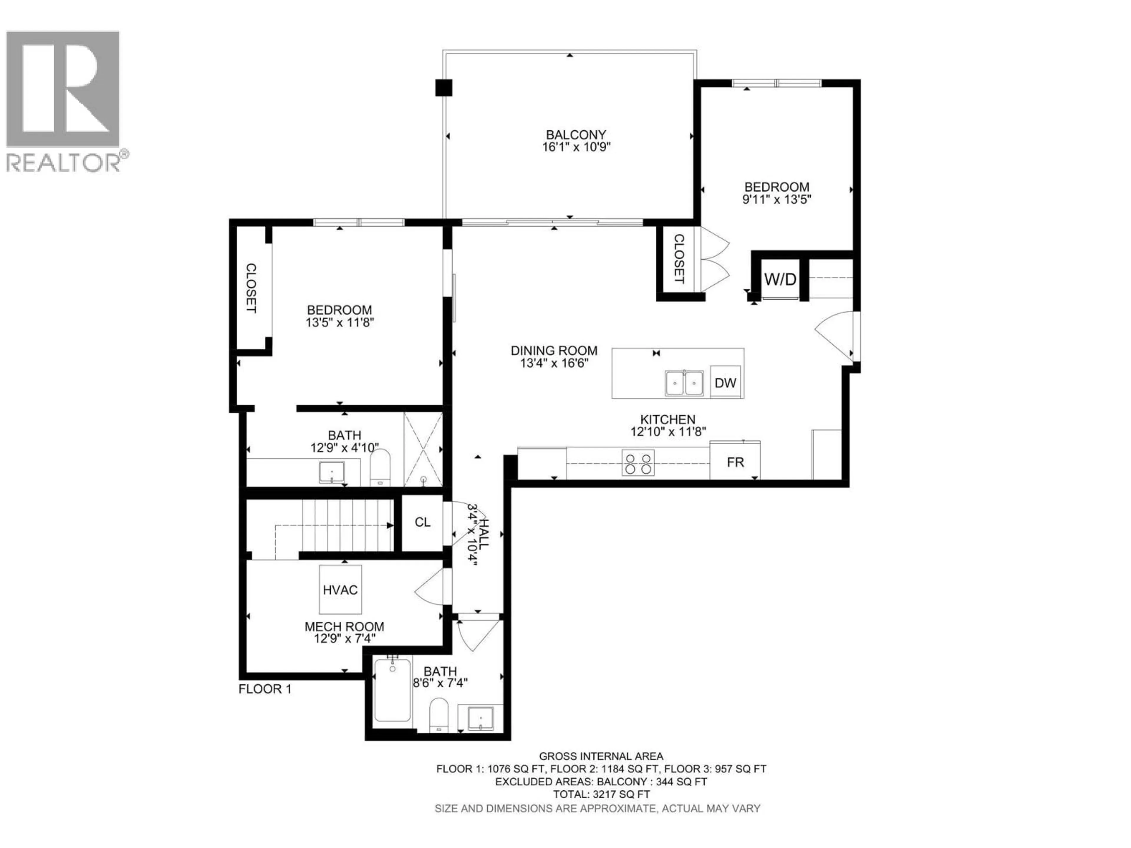 Floor plan for 1936 NORTHERN FLICKER COURT, Kelowna British Columbia V1V0G3
