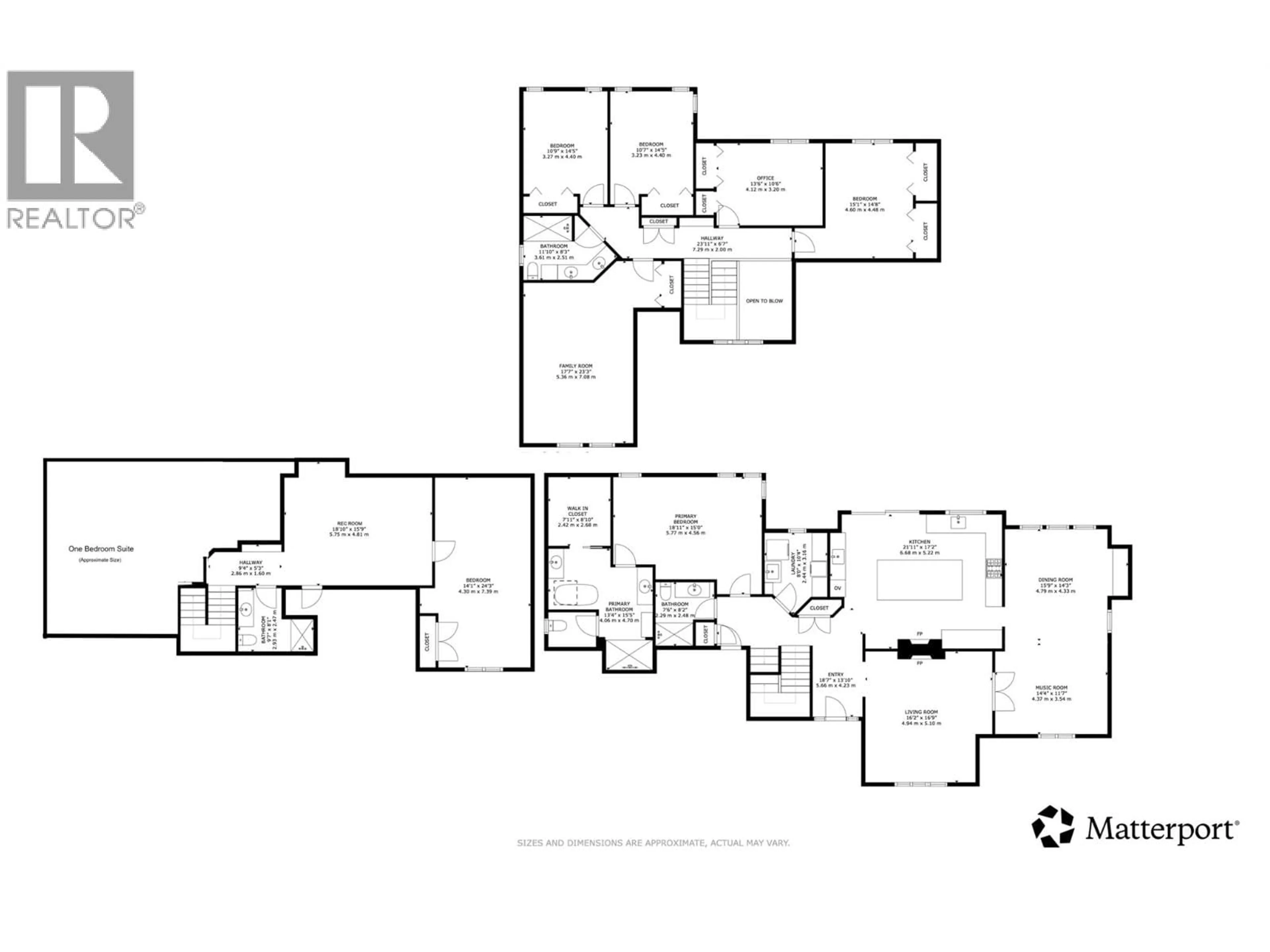 Floor plan for 2635 O'REILLY ROAD, Kelowna British Columbia V1W2X9