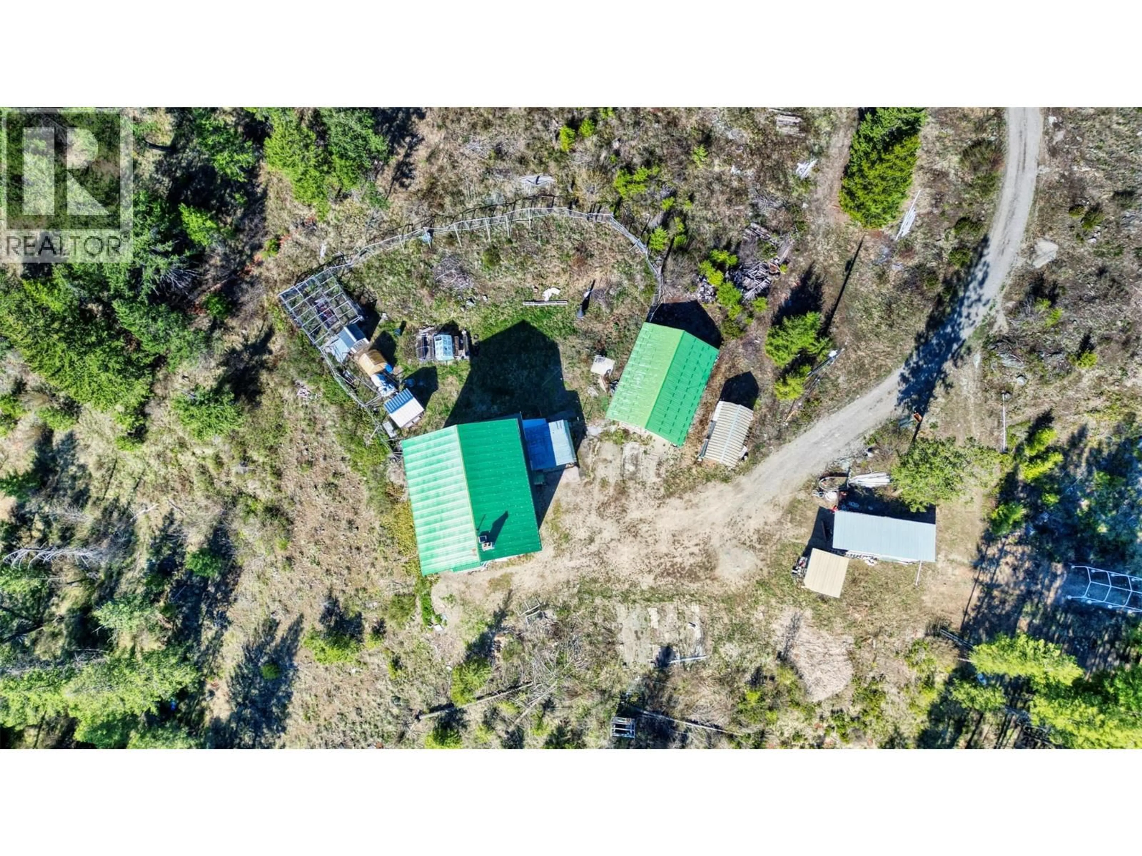 A pic from outside/outdoor area/front of a property/back of a property/a pic from drone, forest/trees view for 6050 ATHELSTON-HARTFORD ROAD, Grand Forks British Columbia V0H1H5