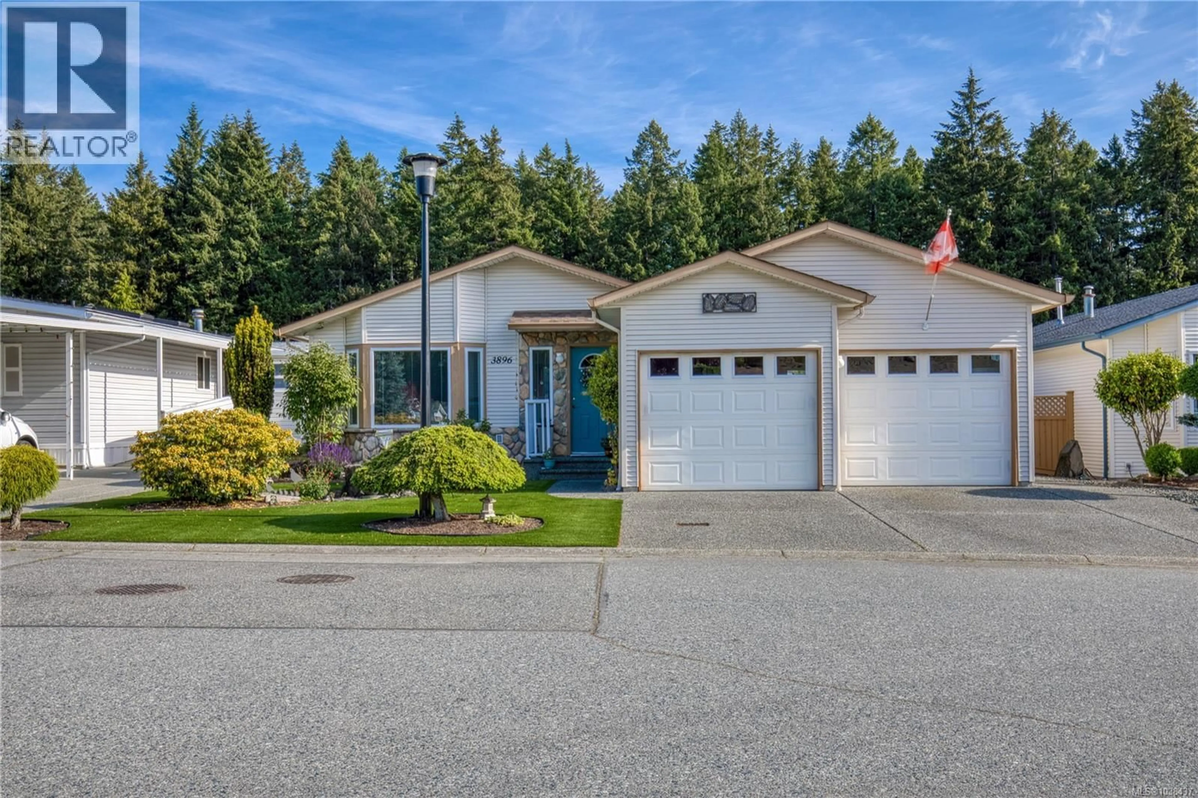 Home with vinyl exterior material, street for 3896 KING ARTHUR DRIVE, Nanaimo British Columbia V9T6B9