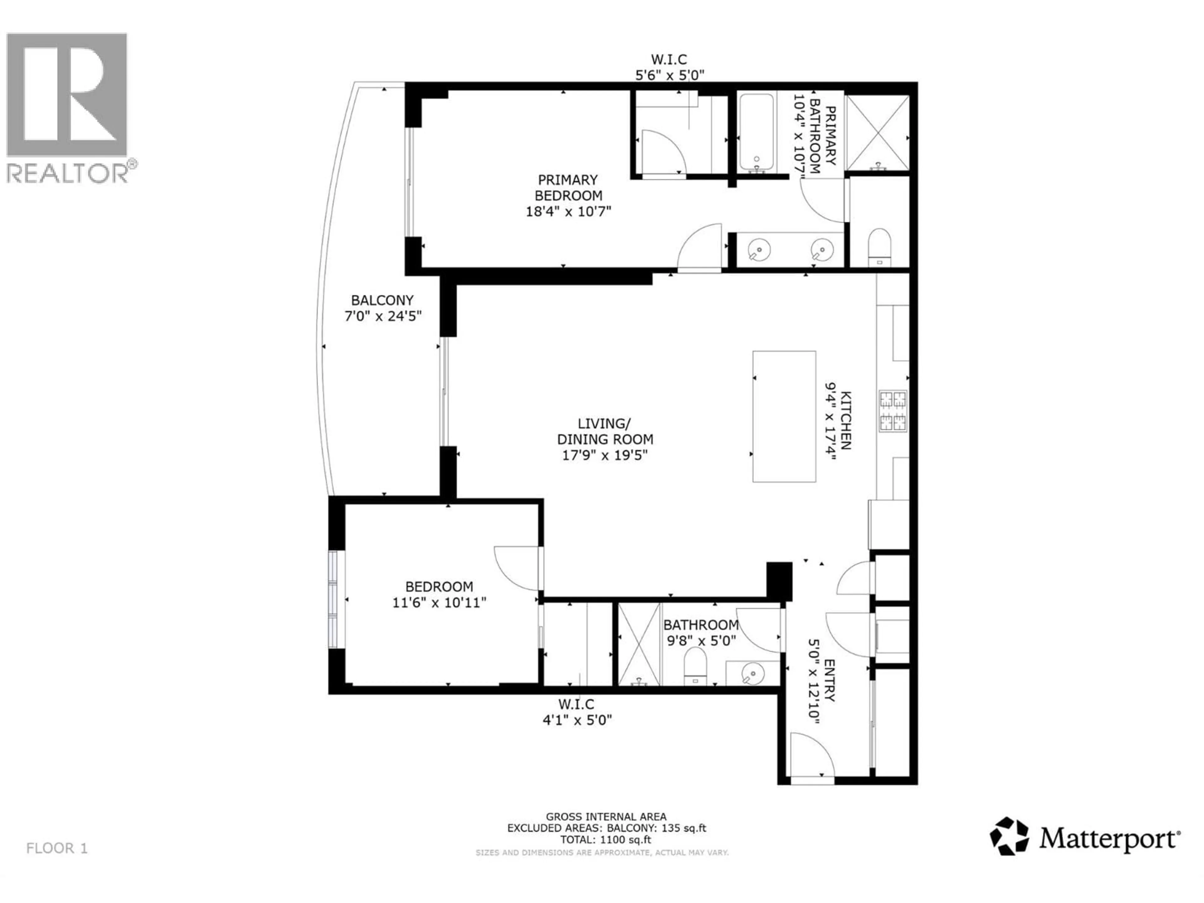 Floor plan for 402 - 2040 SPRINGFIELD ROAD, Kelowna British Columbia V1Y9N7