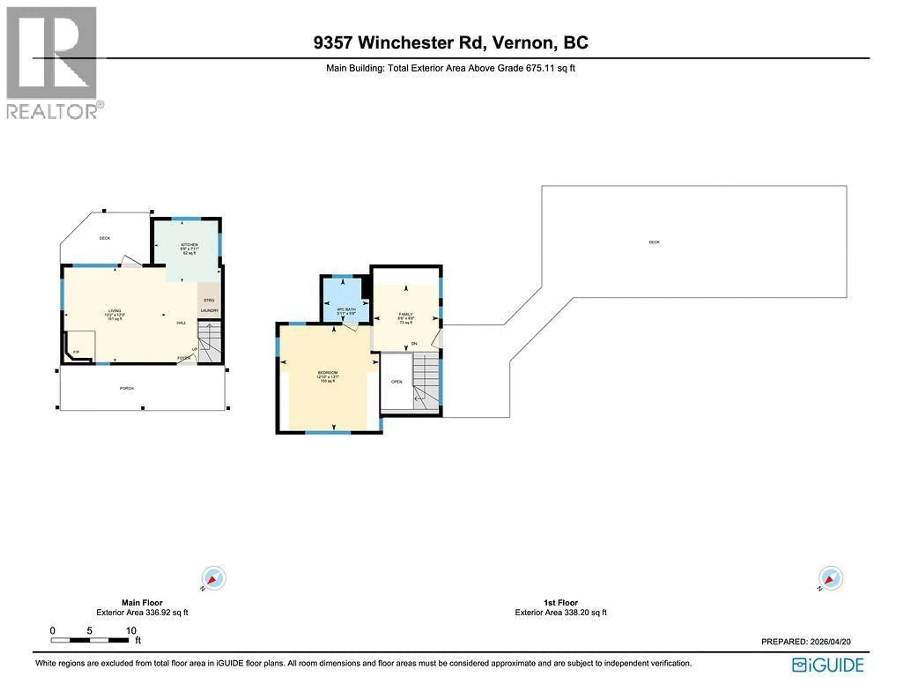 Floor plan for 9357 WINCHESTER ROAD, Vernon British Columbia V1H2E1