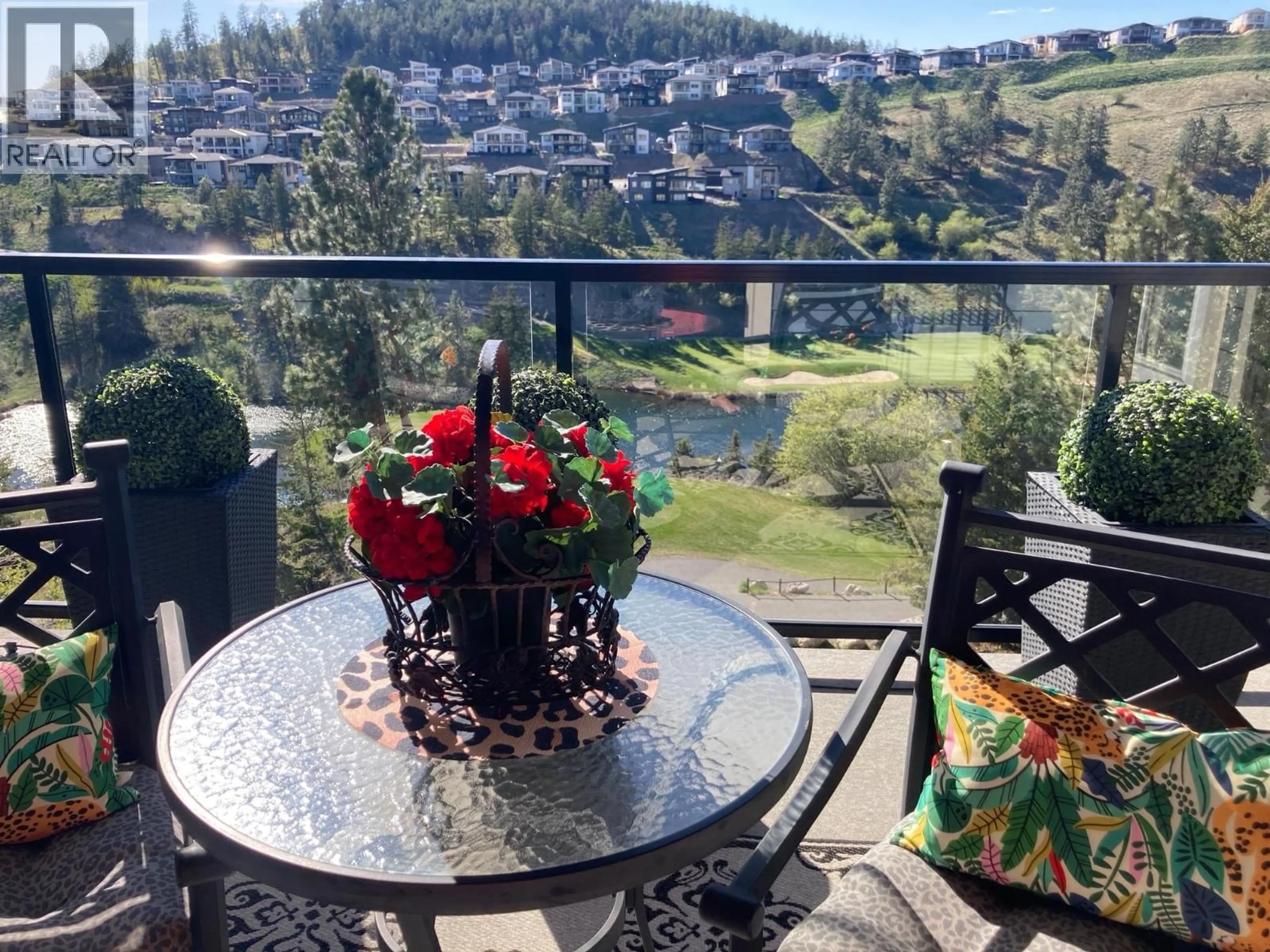 Patio, water/lake/river/ocean view for 26 - 875 STOCKLEY STREET, Kelowna British Columbia V1P1S4