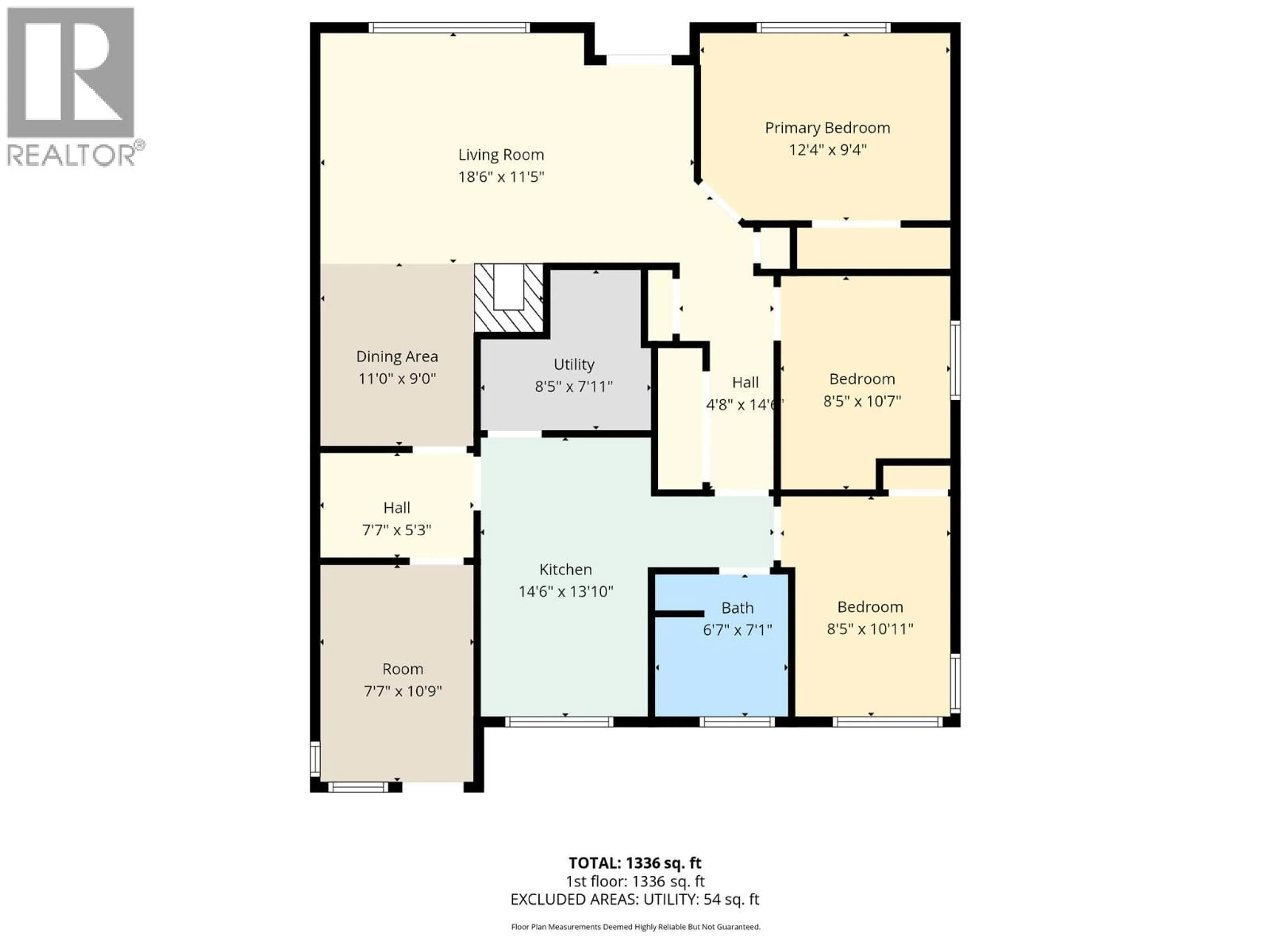 Floor plan for 1026 KILLARNEY STREET, Penticton British Columbia V2A4P7